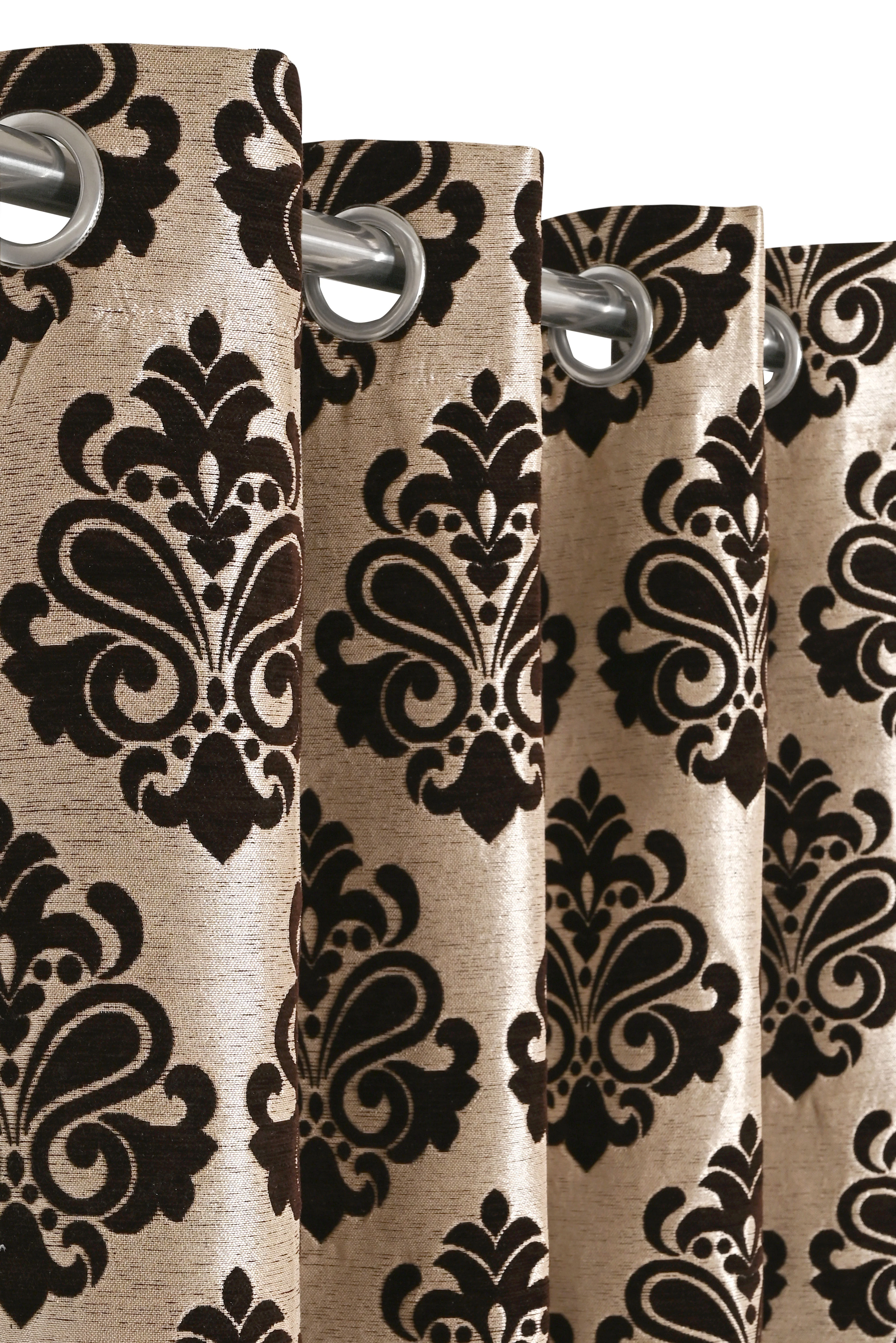 Medallion Chenille Jacquard Curtains - Image 8