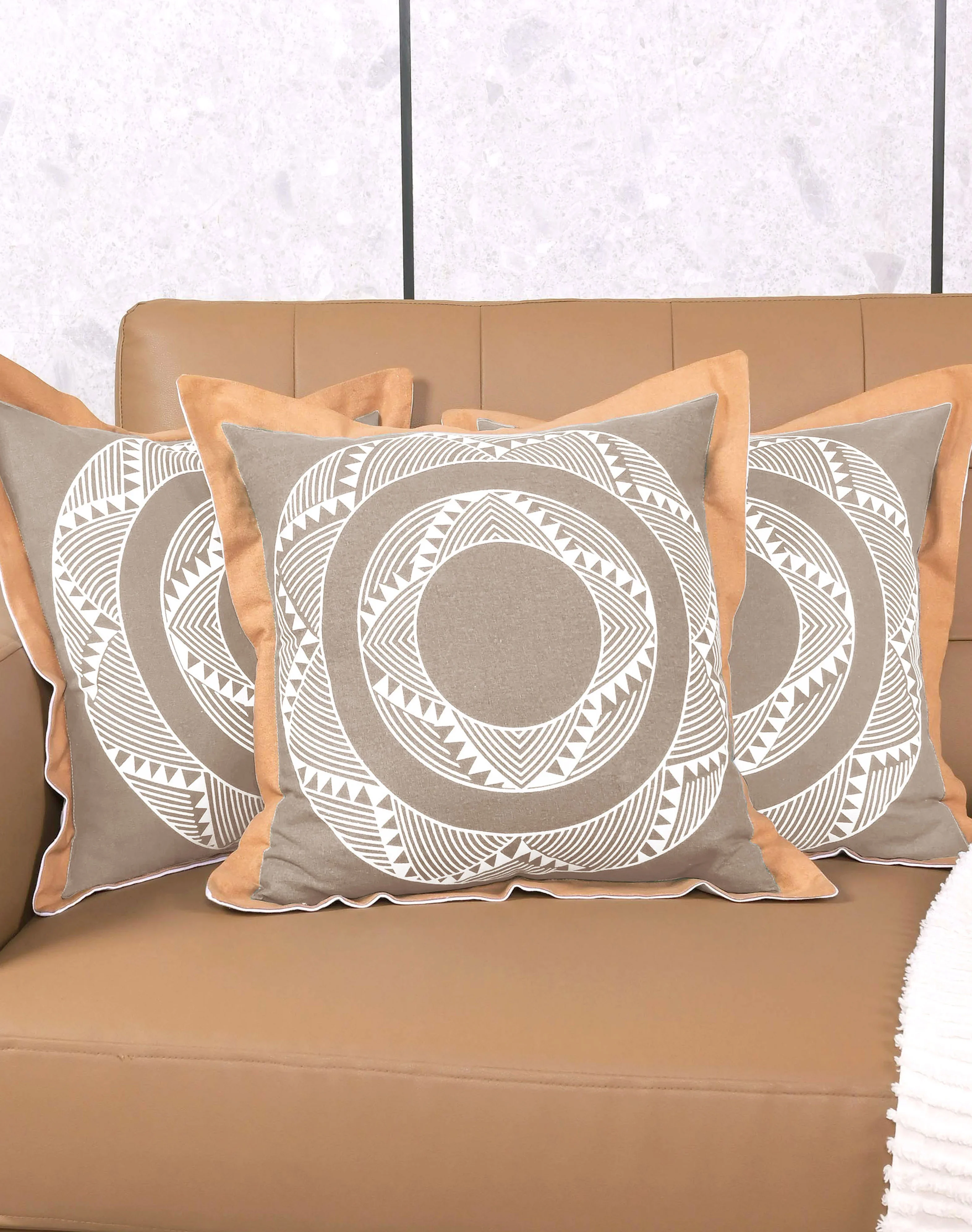 Mela Cushion Covers – Teal Hues for Bold, Contemporary Spaces - Image 2