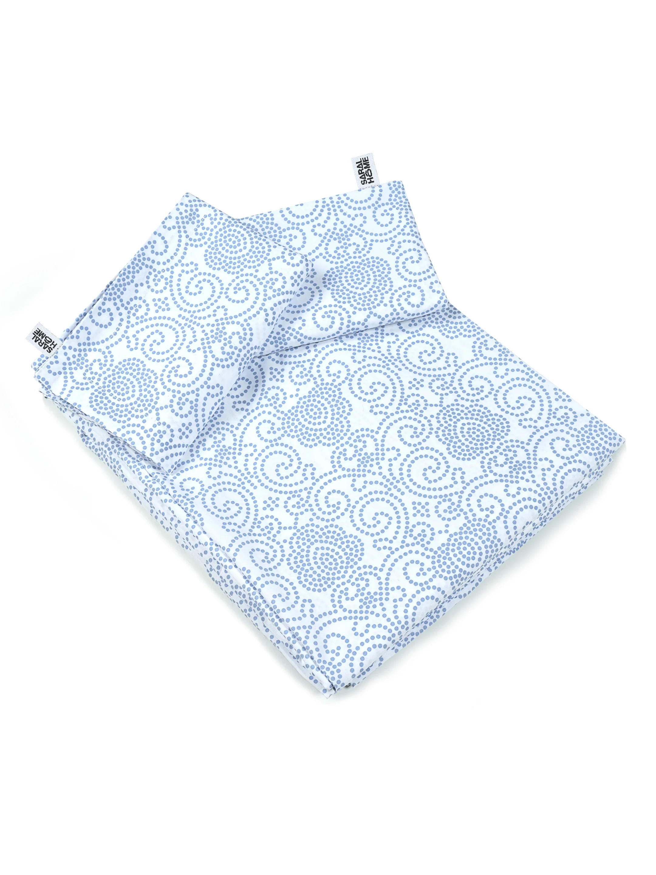 Mesh Soft Bed Sheet Set | Crisp White Finish | Includes 2 Pillow Covers - Image 3