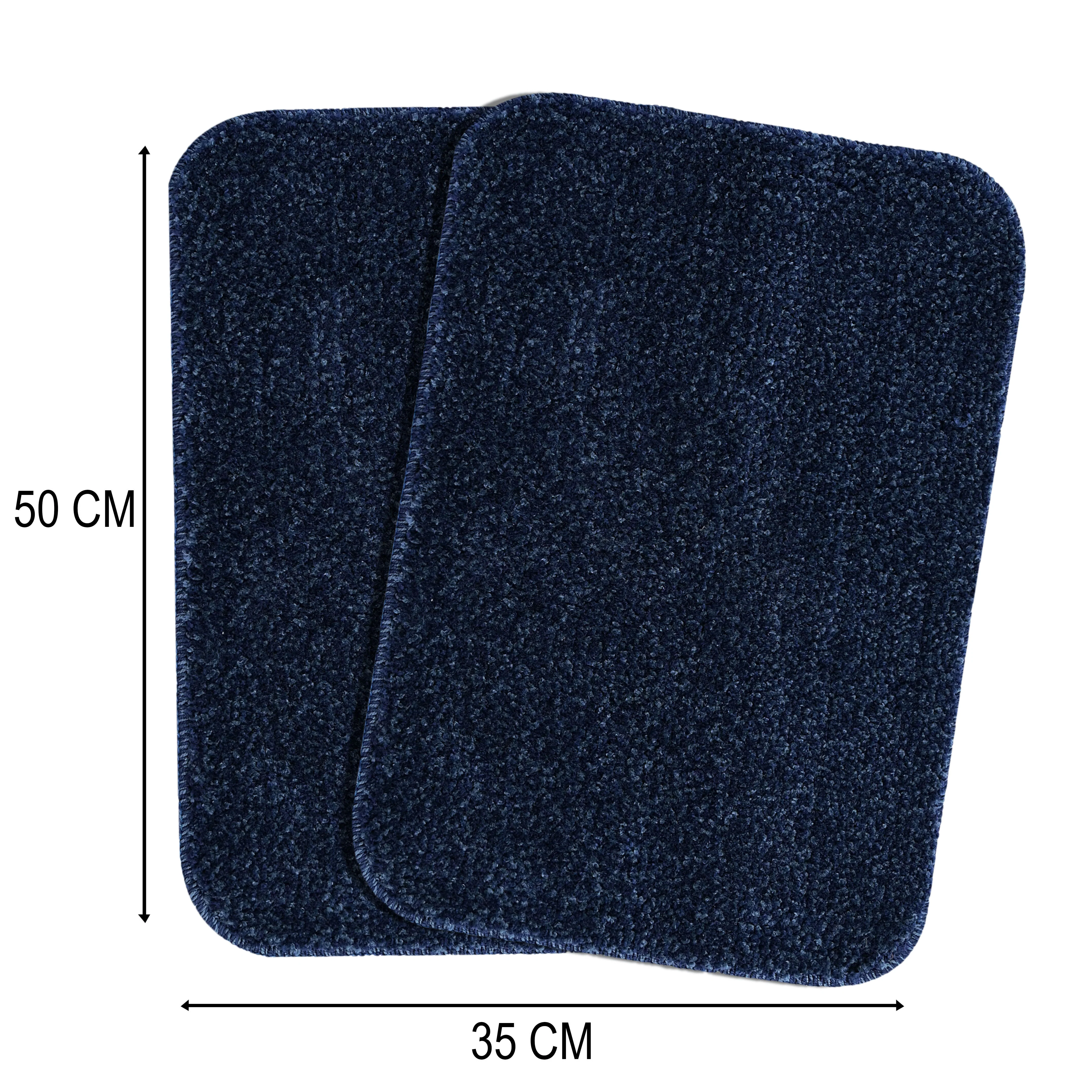 SOC-227 Microfiber Anti-Skid Bath Mats |Water Absorbing Mat | Washable Quick Drying Footmat | Home, Bathroom, Bedroom, Kitchen | Solid Floor Mat - Image 2
