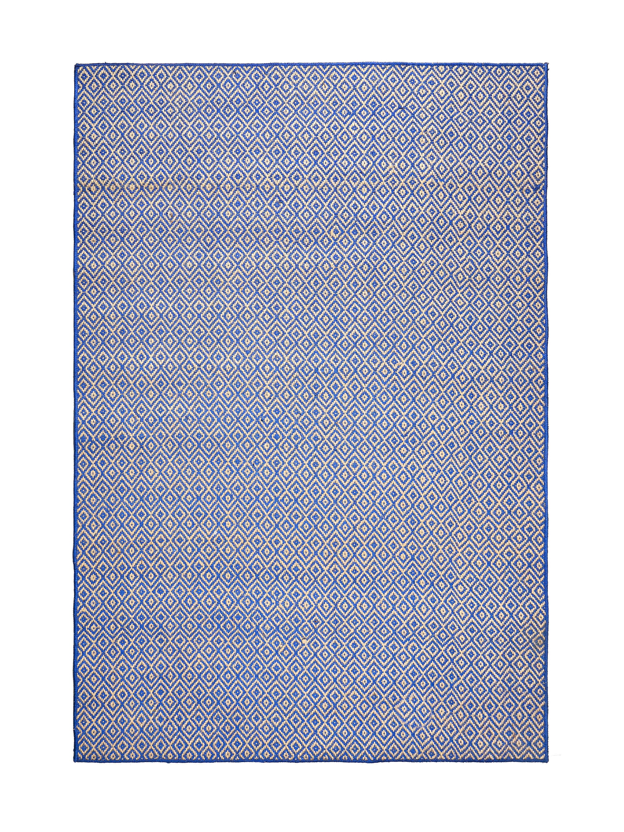 Mini Diamond Jute Cotton Woven Antiskid Carpet | Handcrafted Texture & Natural Tone - Image 21