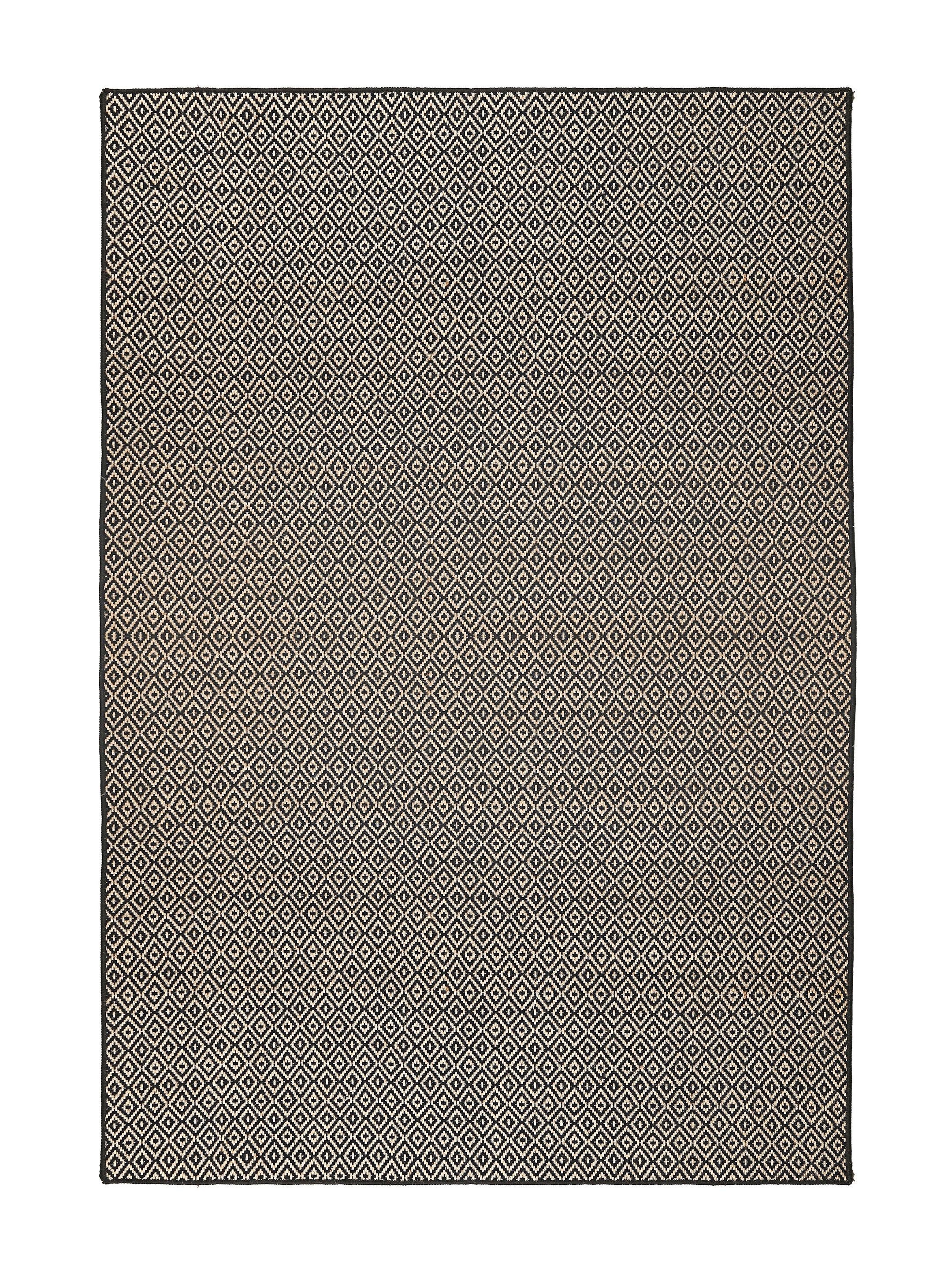 Mini Diamond Jute Cotton Woven Antiskid Carpet | Handcrafted Texture & Natural Tone - Image 27