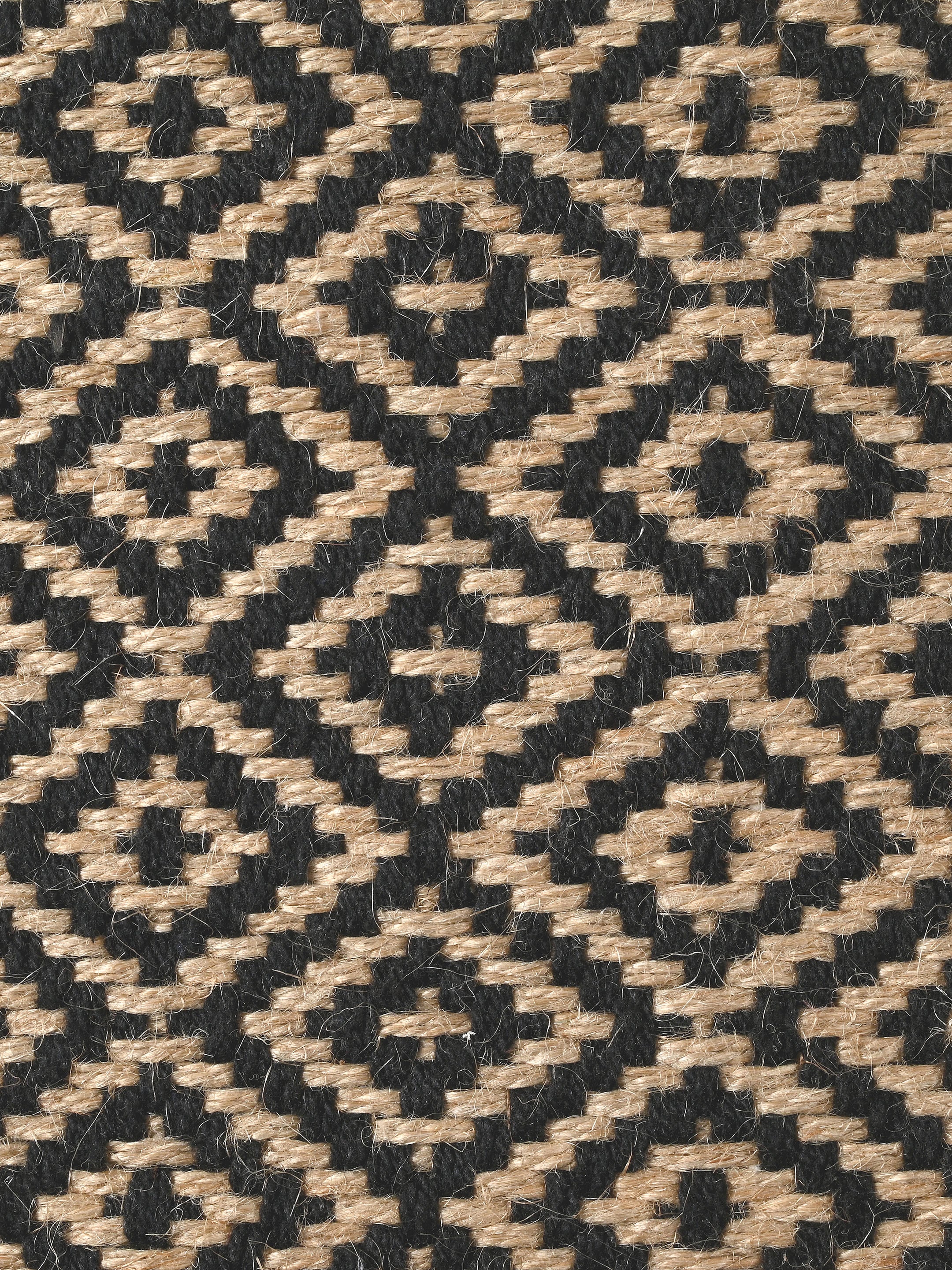Mini Diamond Jute Cotton Woven Antiskid Carpet | Handcrafted Texture & Natural Tone - Image 4