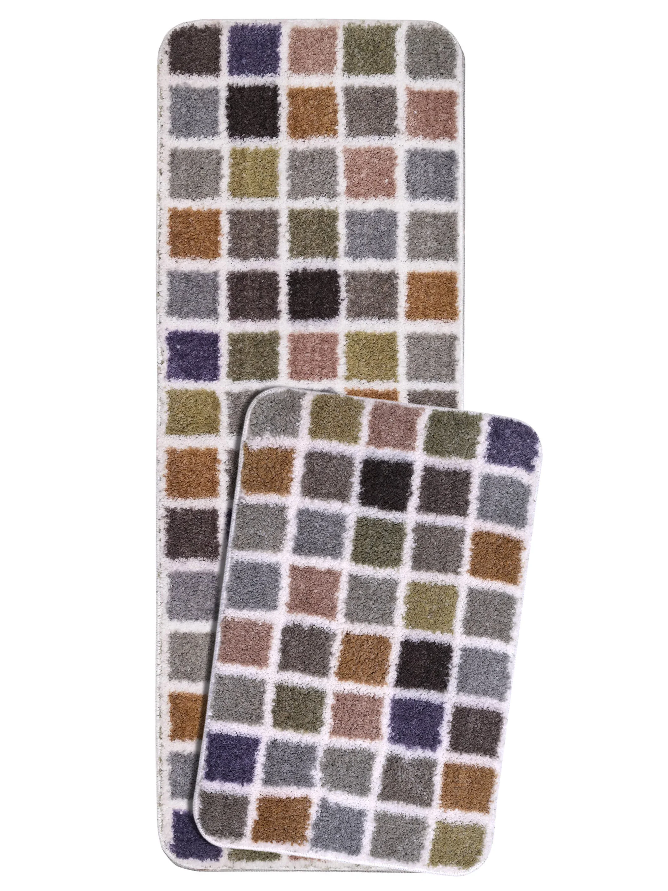 Mosaic Soft Anti-Slip Bath Runner | Artistic Look with Soft Touch Comfort - Image 10