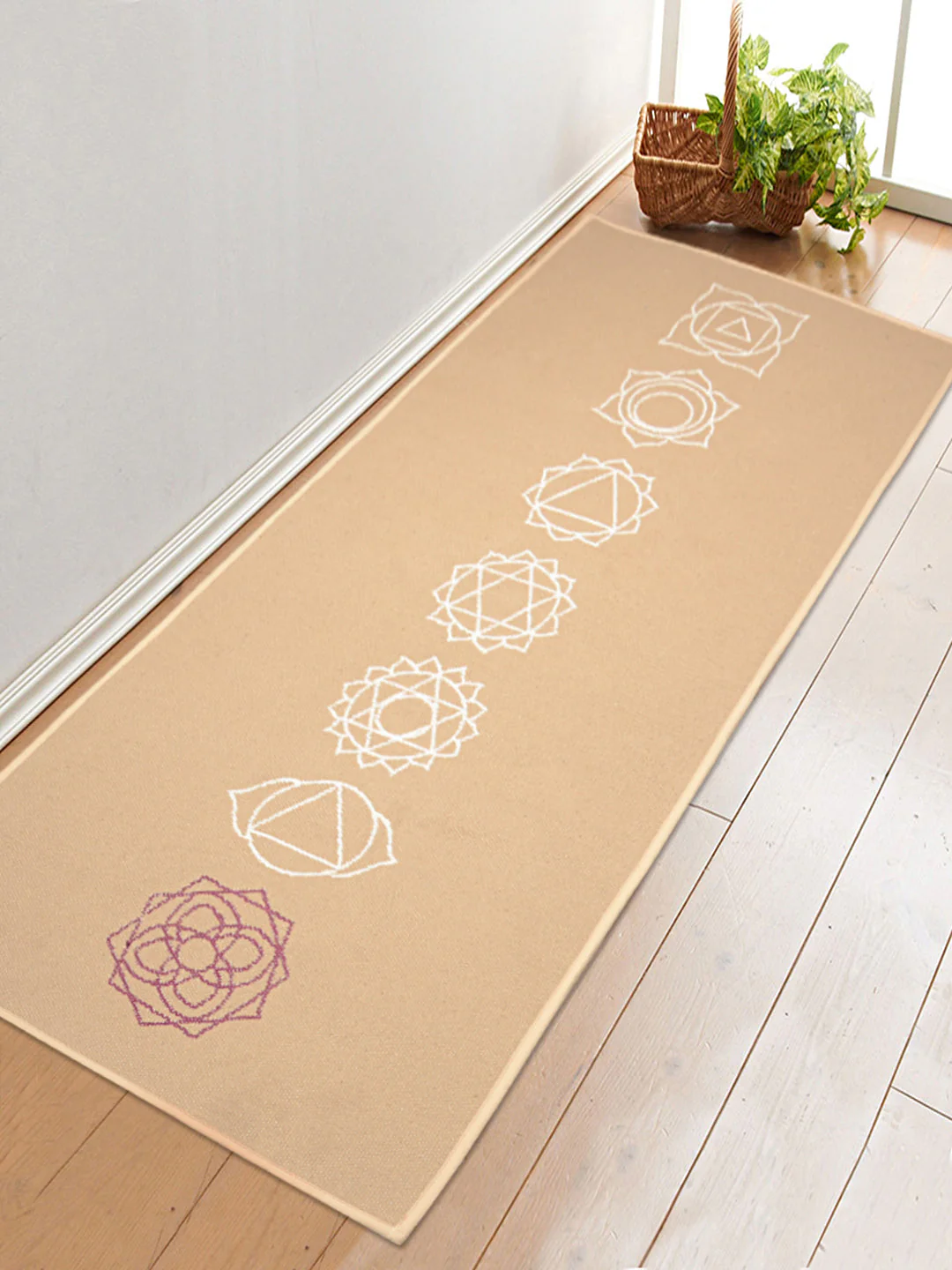 Mudra Anti-Slip Yoga Mat | Anti Slip | Foam Latex Backing - Image 13