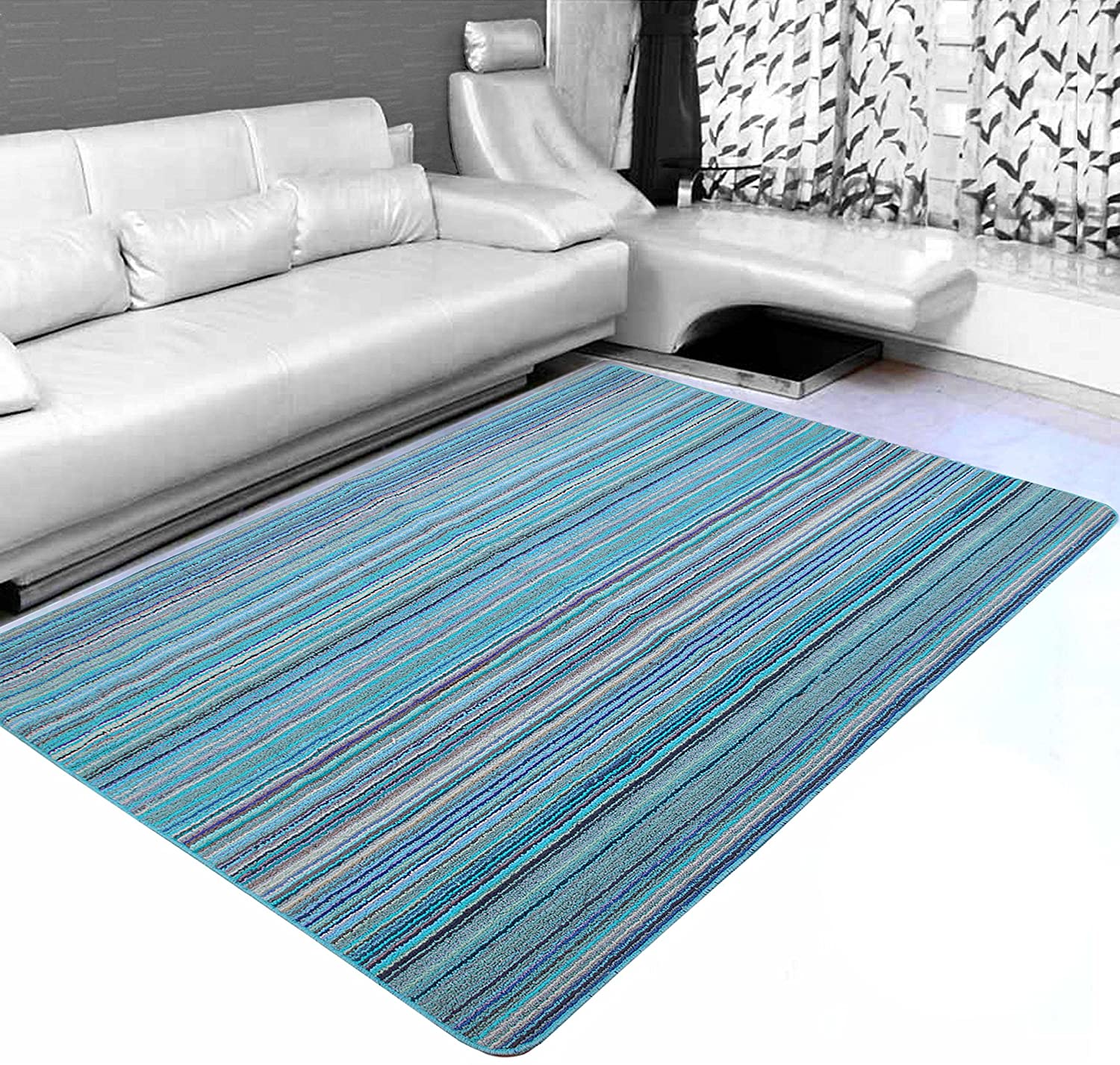 Color Muddle Loop Pile Carpet - Image 10