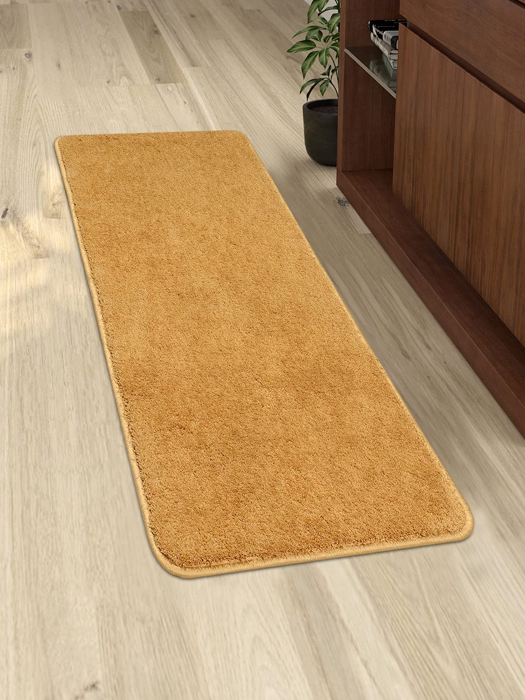 NEO Shaggy Yarn Anti-Skid Bedside Runner | Plush Feel & Slip-Resistant Base - Image 5