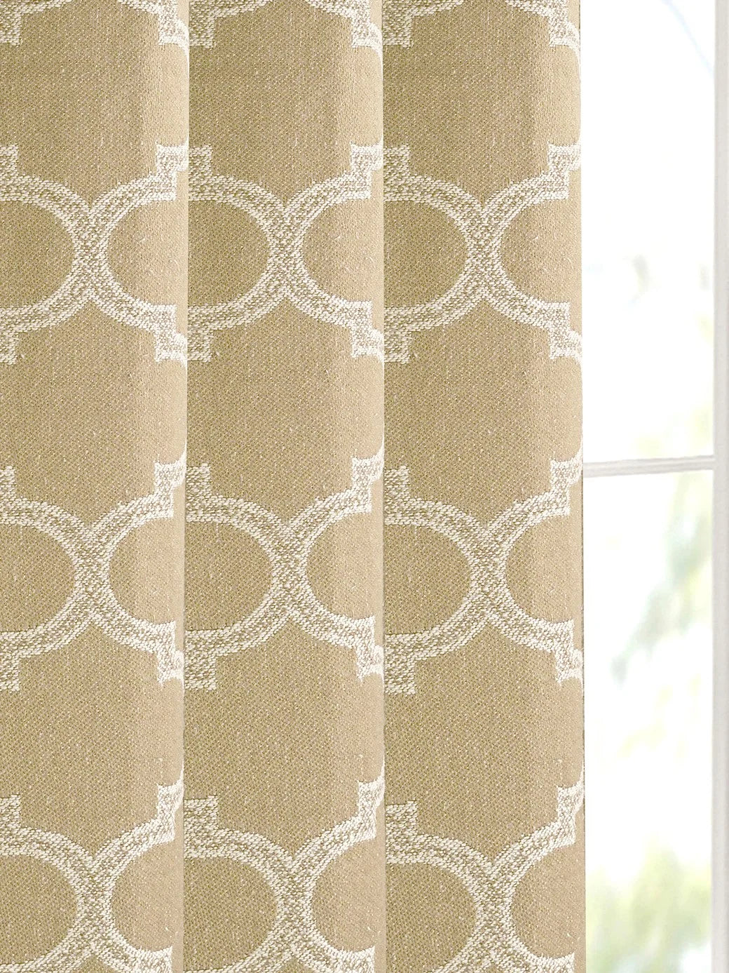 NOOR Cotton Curtains for Living Room | Elegant Drape & Breathable Fabric - Image 13