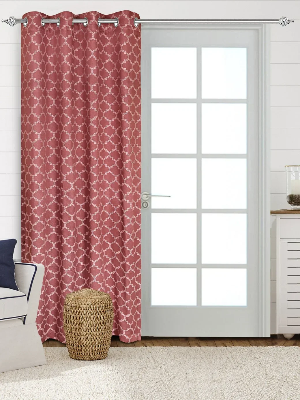 NOOR Cotton Curtains for Living Room | Elegant Drape & Breathable Fabric - Image 24