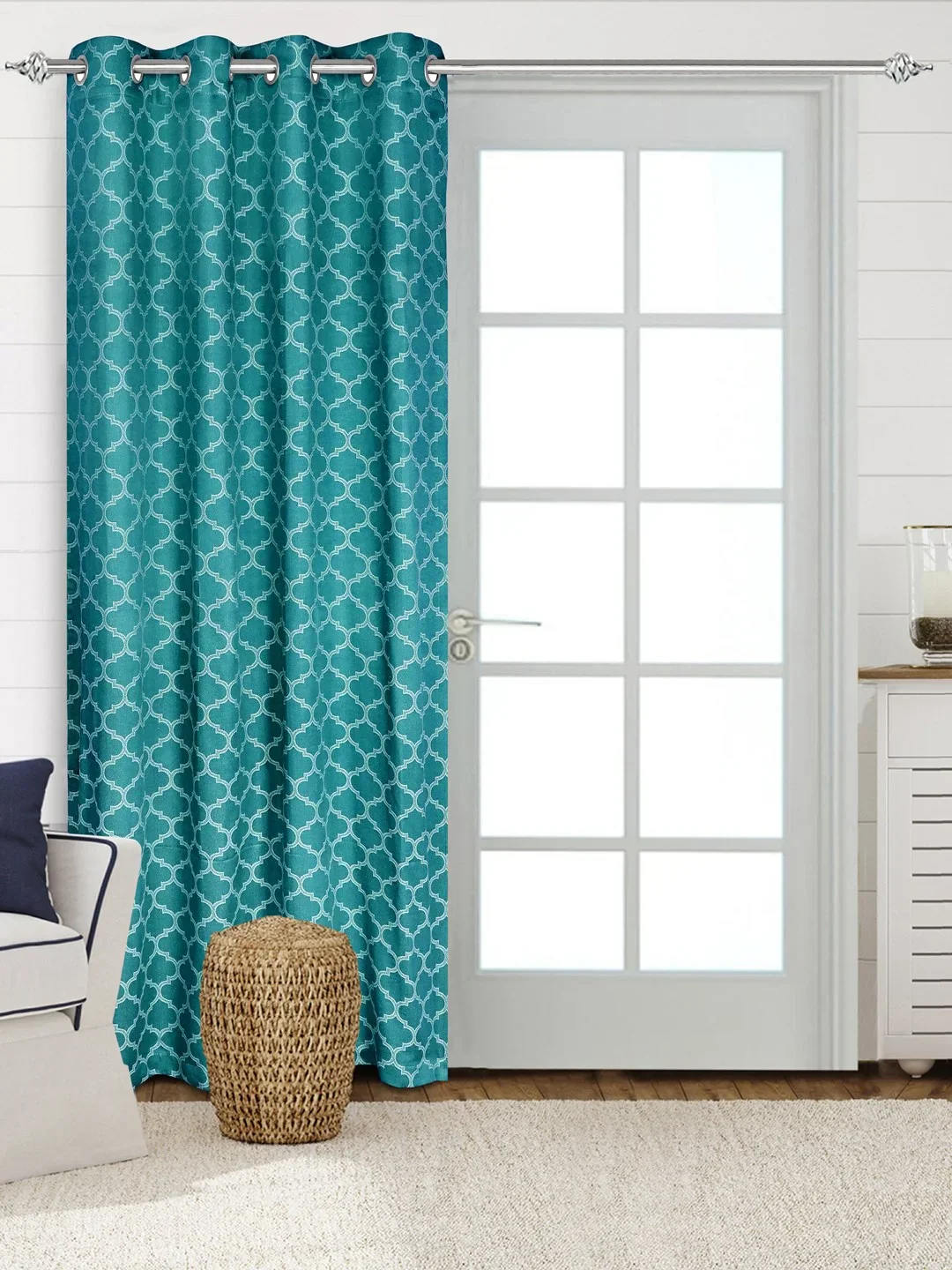 NOOR Cotton Curtains for Living Room | Elegant Drape & Breathable Fabric - Image 31