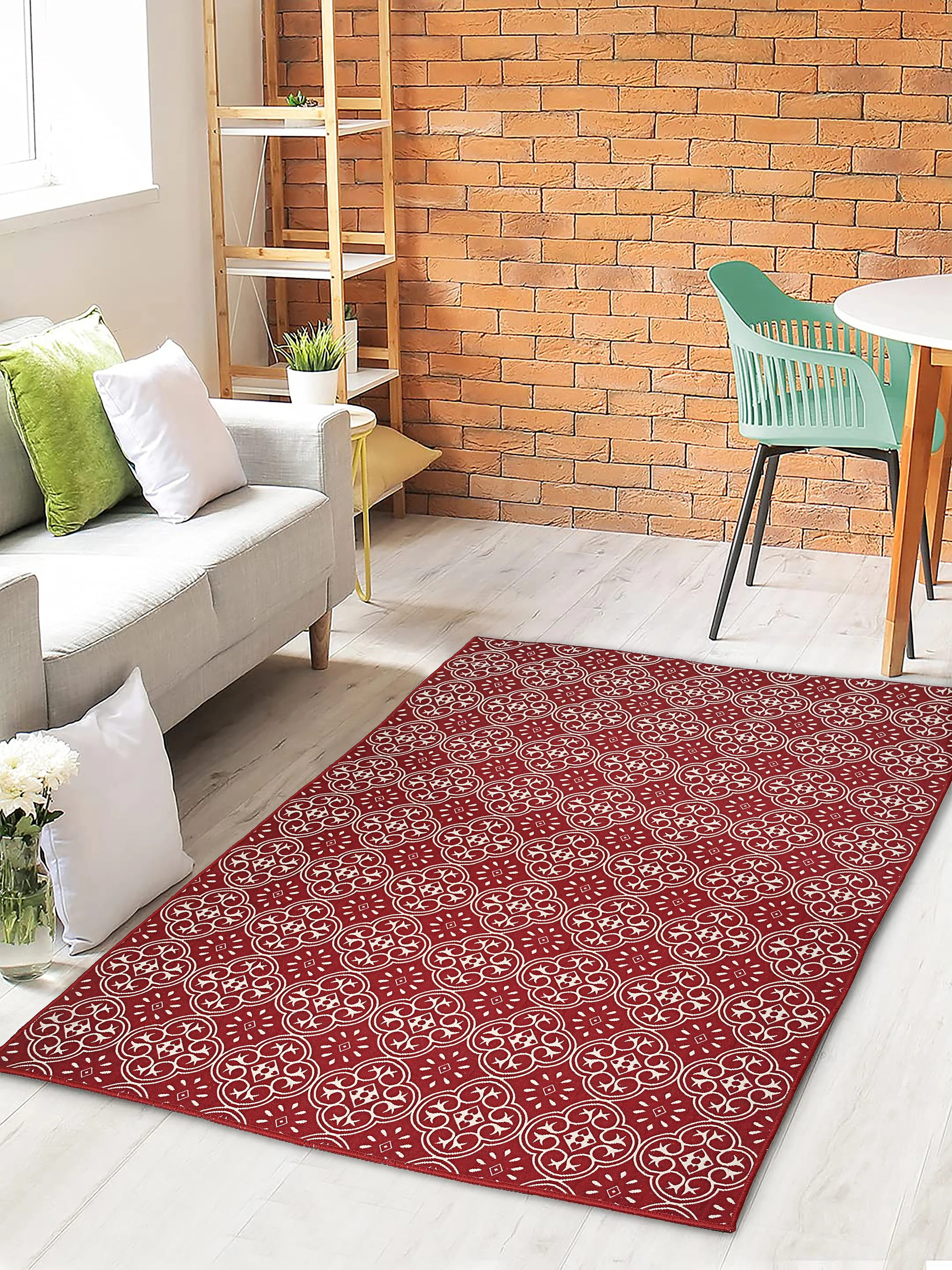 ORNAMENTAL Flatweave Jacquard Carpet. - Image 10