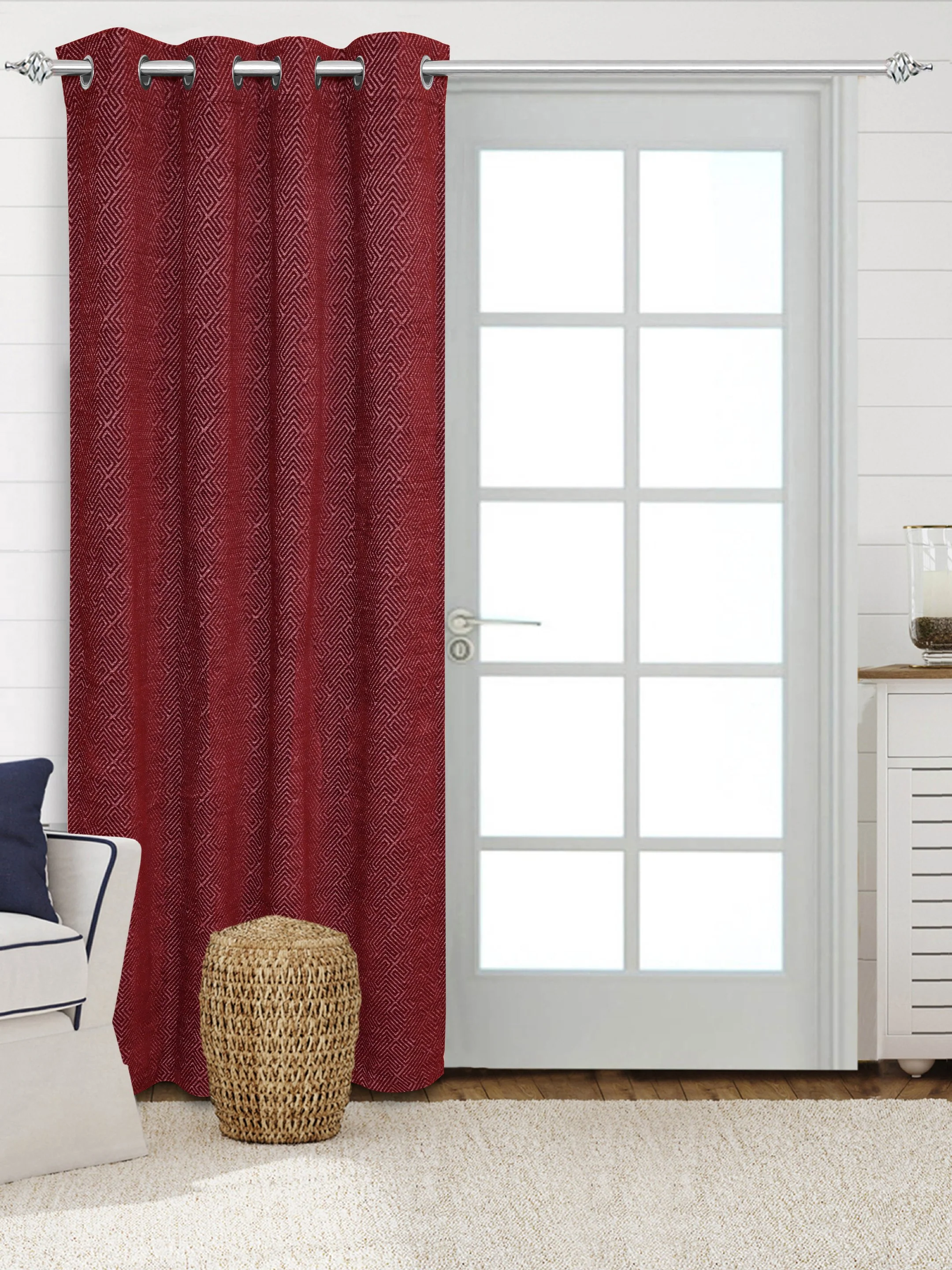 Pacman Chenille Jacquard Curtains - Image 17