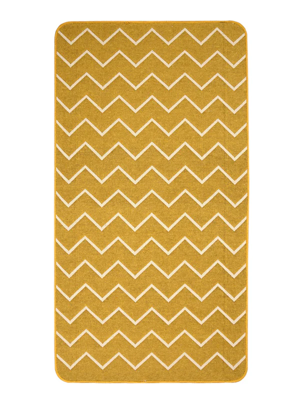 Pause Zig-Zag Cotton Jacquard Runner | Small Multi-Purpose (70x130 cm) - Image 2