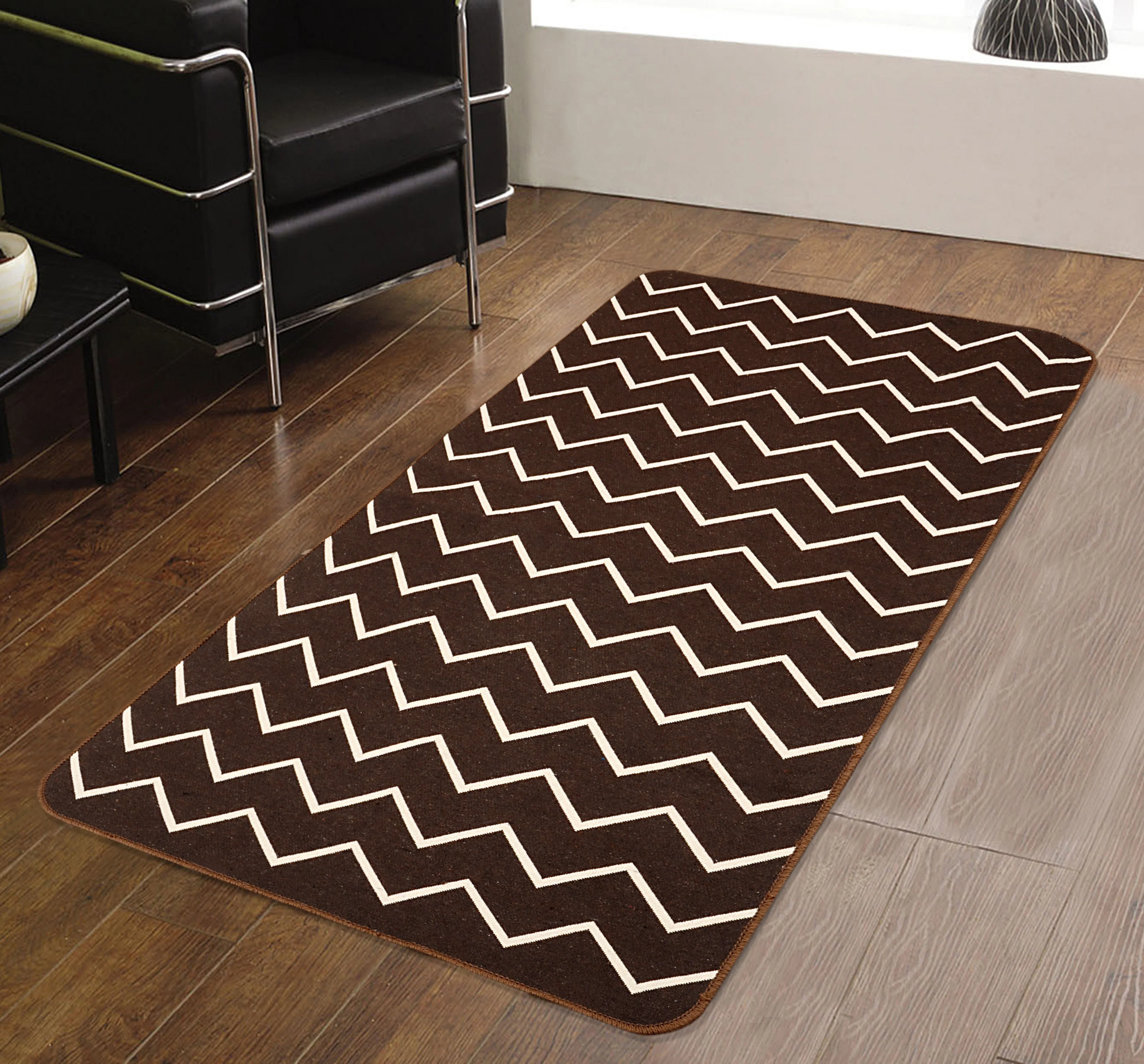 Pause Zig-Zag Cotton Jacquard Runner | Small Multi-Purpose (70x130 cm) - Image 7