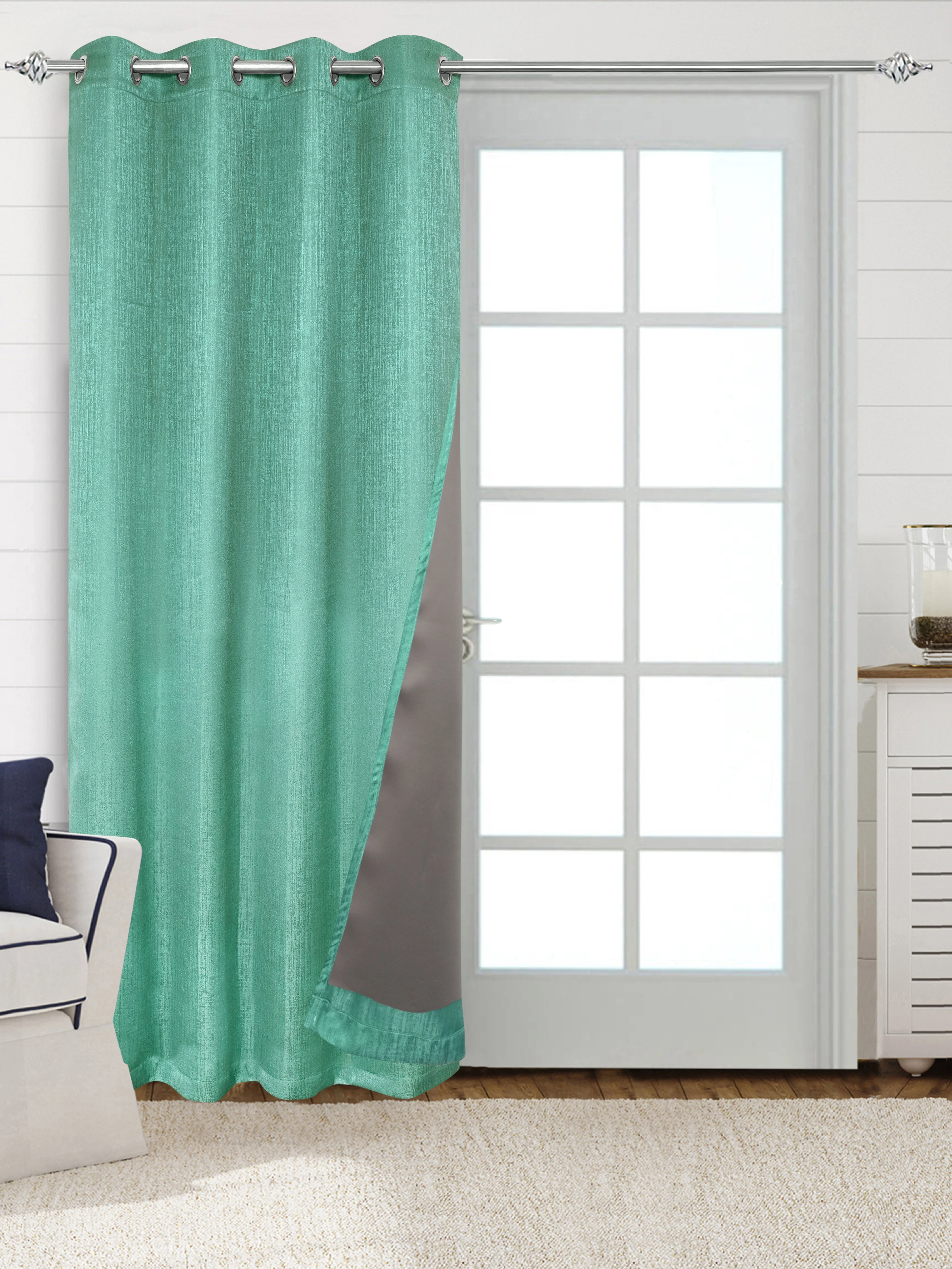 PEARL Curtain | Washable Non-Fading Non Shrinking |Textured Pattern - Image 14