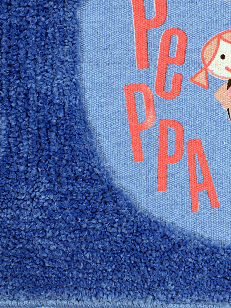 Peppa Pig Soft Microfibre Kids Mat (40X60 cm) - BLUE - B1G1 - Image 3
