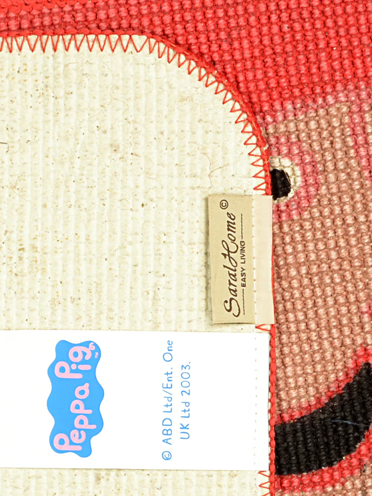 Peppa Pig Doormat | Soft Cotton Texture & Long-Lasting Colors - Image 4