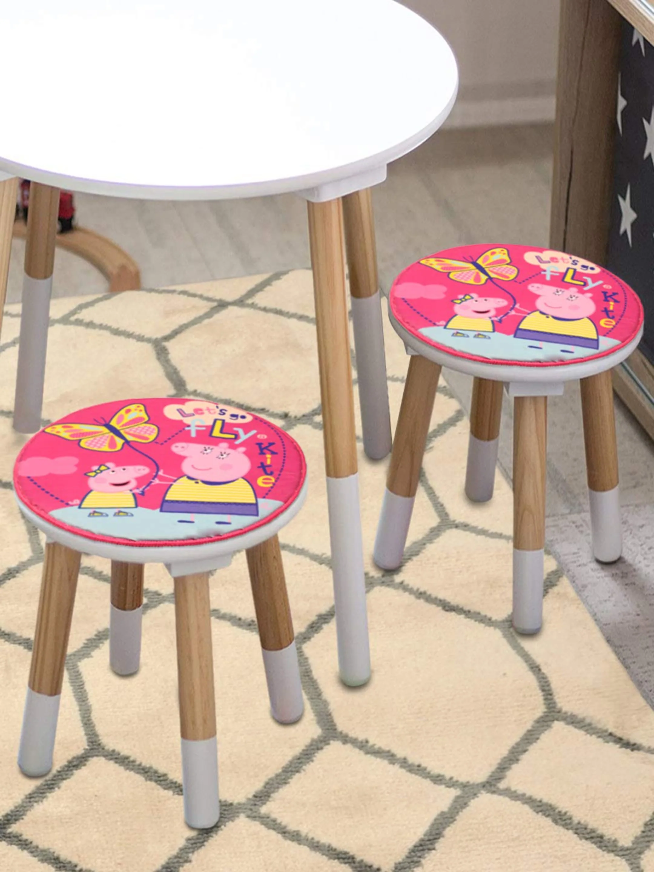 Peppa Pig Round Seat Pad Cushion