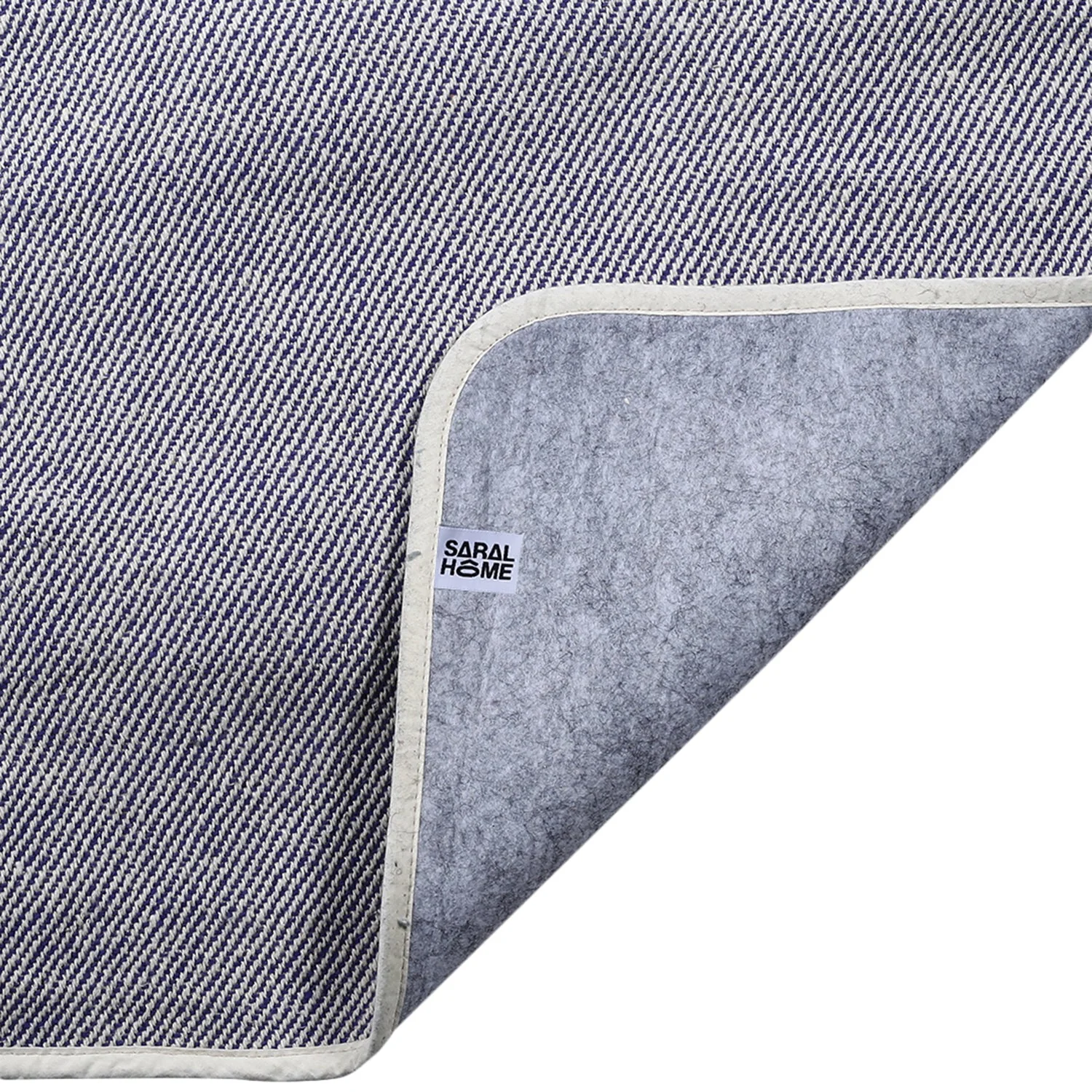 Plain Solid Cotton Anti-Slip Yoga Mat | Polyester Backing | Cushion Comfort - Image 14