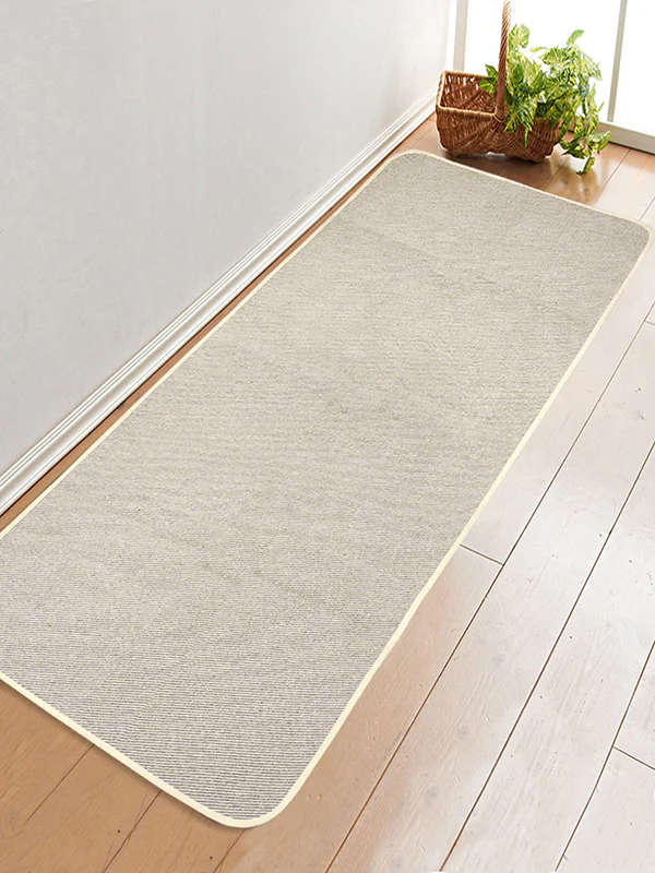 Plain Solid Cotton Anti-Slip Yoga Mat | Polyester Backing | Cushion Comfort - Image 6