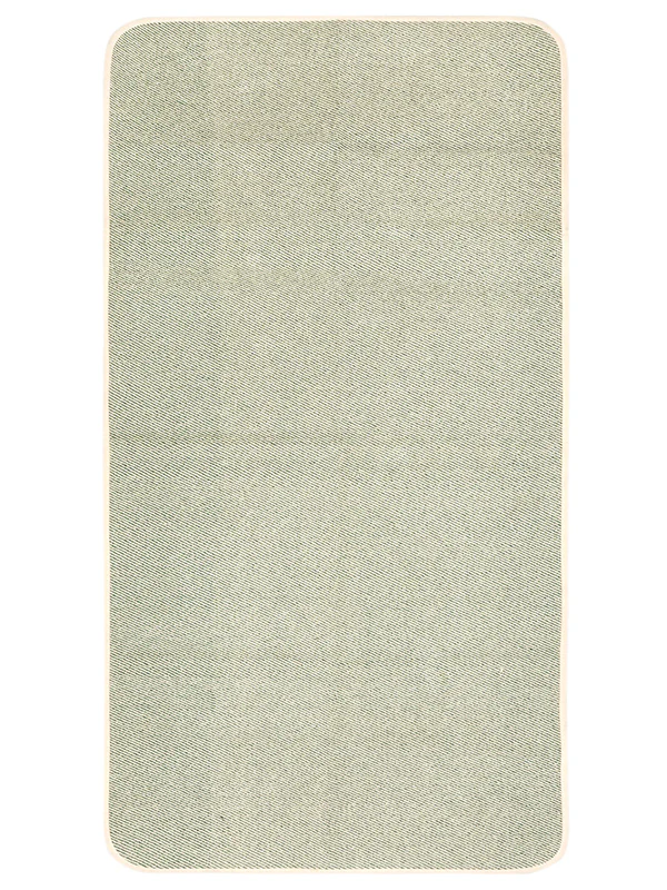 Plain Solid Cotton Anti-Slip Yoga Mat | Polyester Backing | Cushion Comfort - Image 2