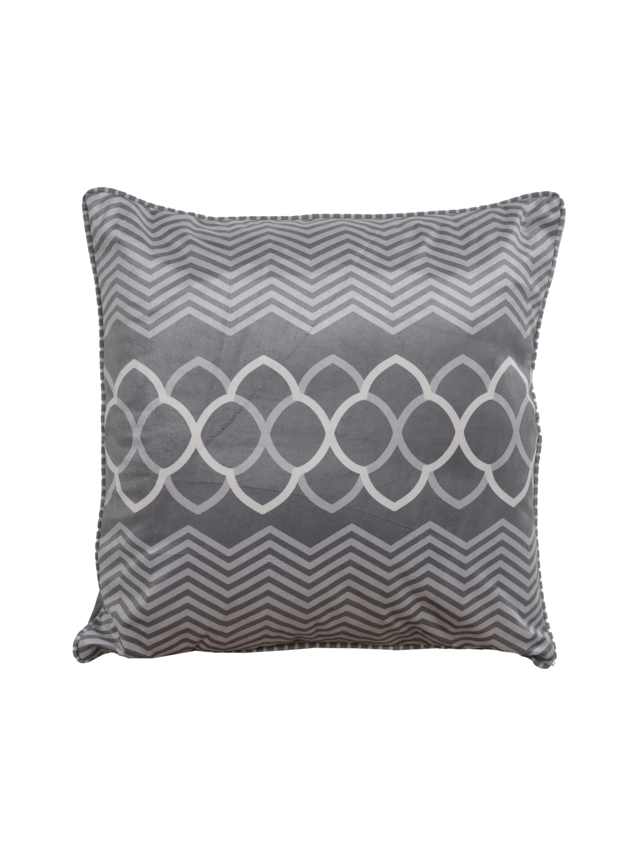Quiet Space Velvet Cushion Covers | Digital Print | Set of 2 - Image 9