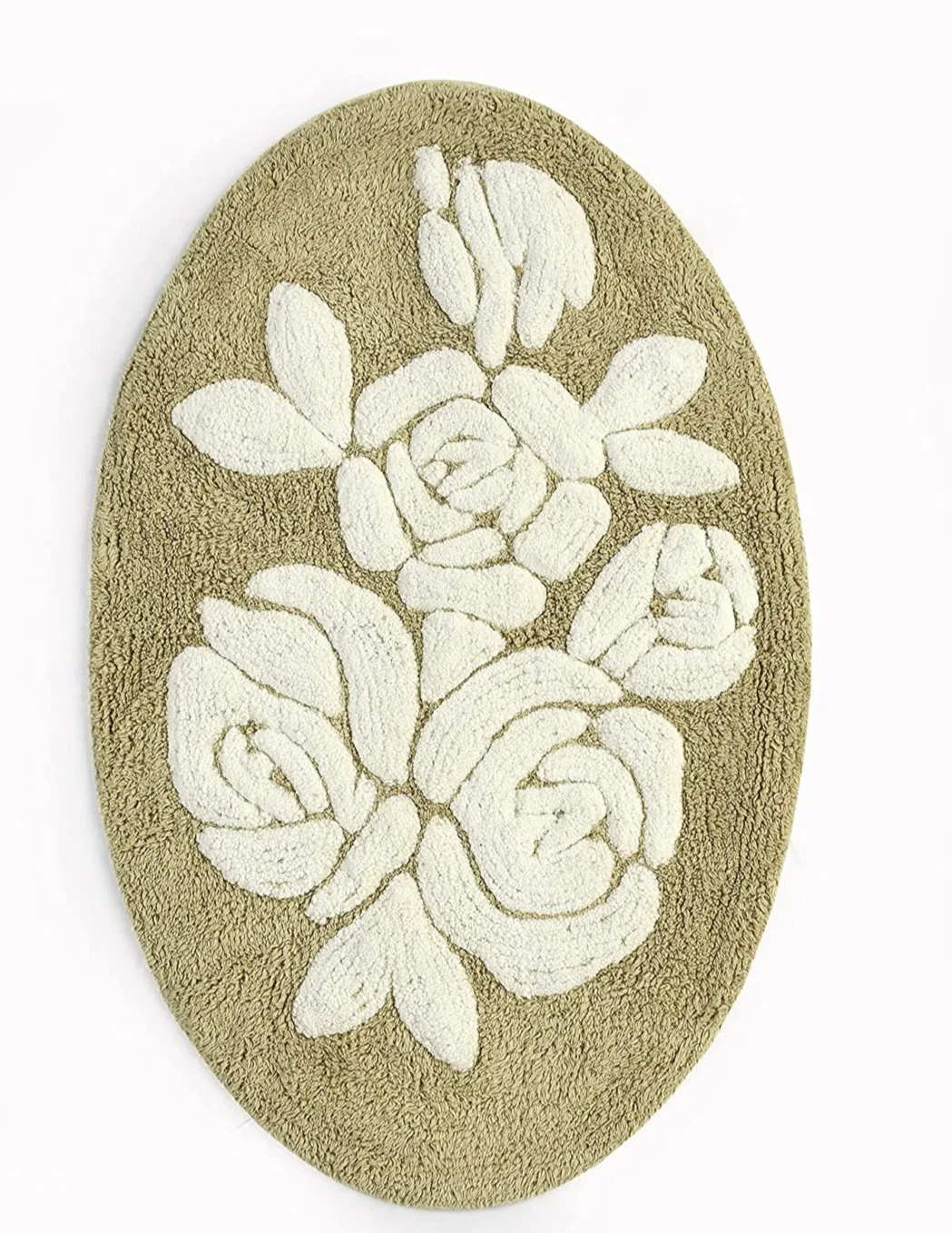 ROSA Oval Soft Bathmat | 50x80 cm, Plush & Anti-Skid - Image 6
