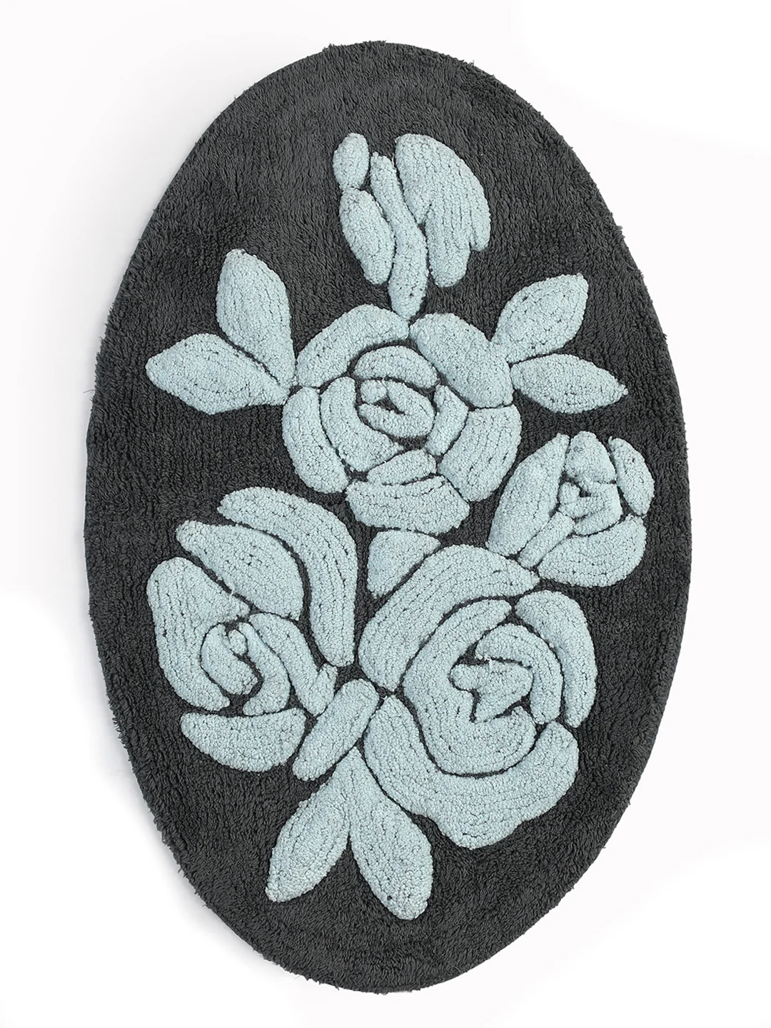 ROSA Oval Soft Bathmat | 50x80 cm, Plush & Anti-Skid - Image 6