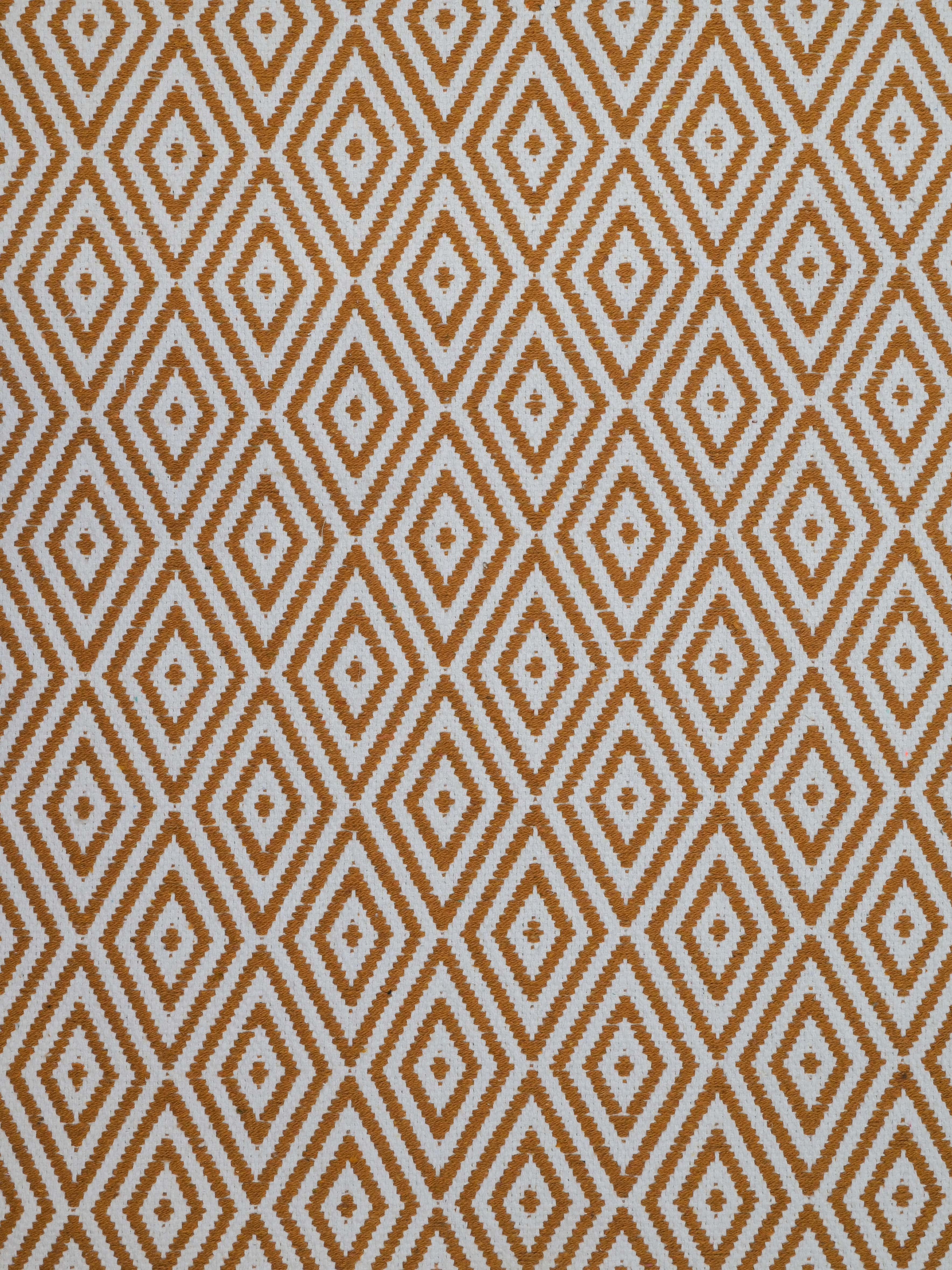 Diamond Cotton Printed Rug - Image 9