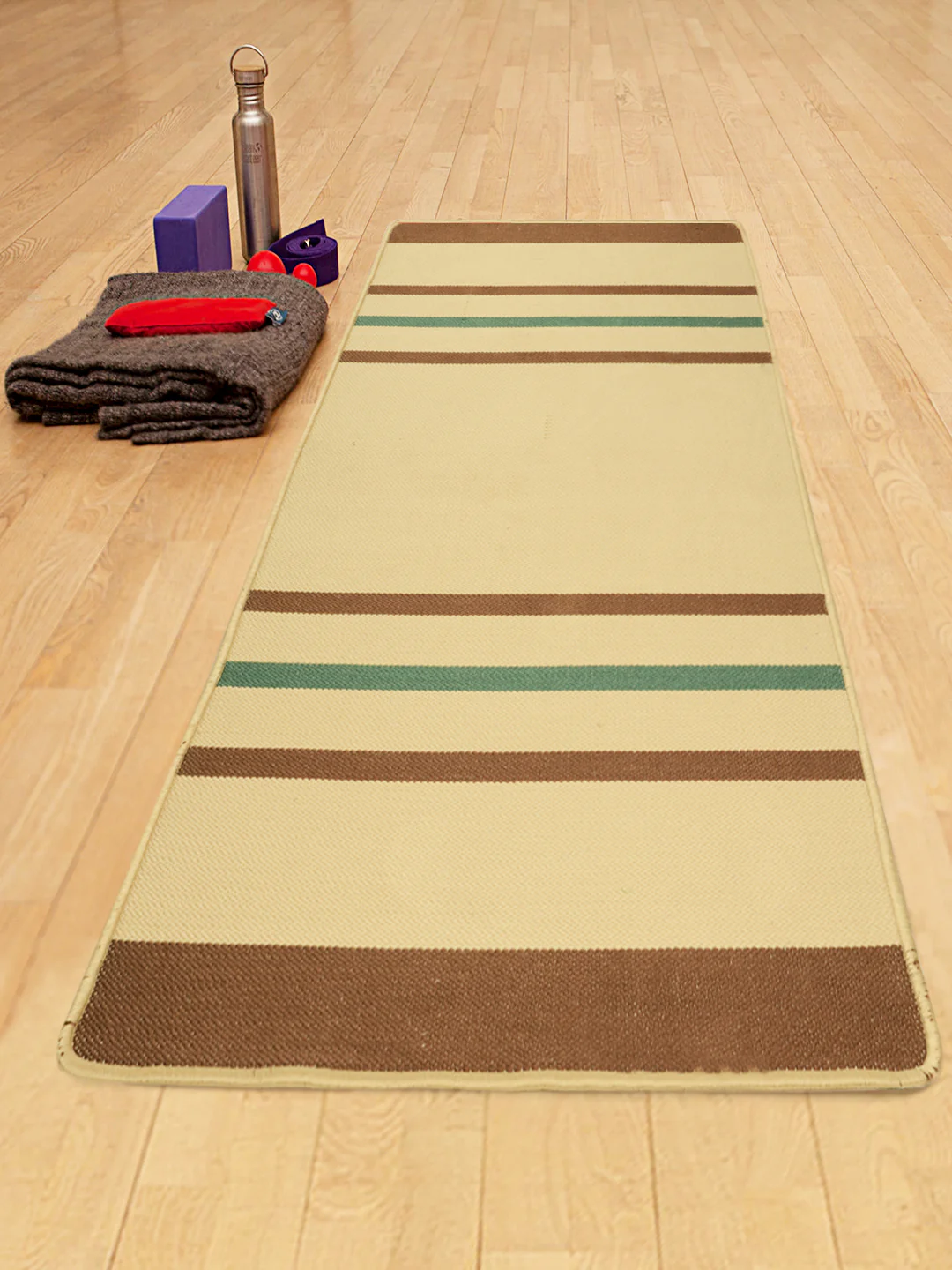 Sadhna Anti-Slip Yoga Mat | Calm Tone & Spiritual Comfort - Image 3