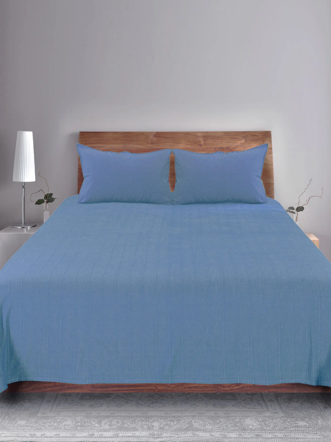 Sansaar Chawla Handwoven Cotton Bed Cover Set – Traditional Woven Detailing - Image 11