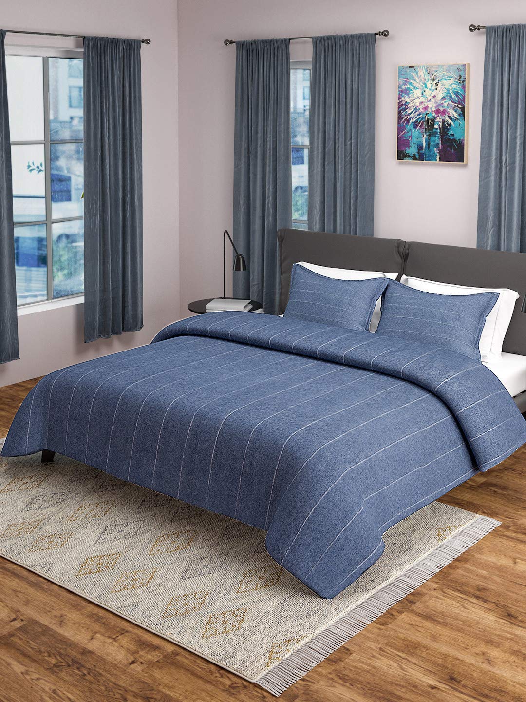 Sansaar Chawla Handwoven Cotton Bed Cover Set – Traditional Woven Detailing - Image 10