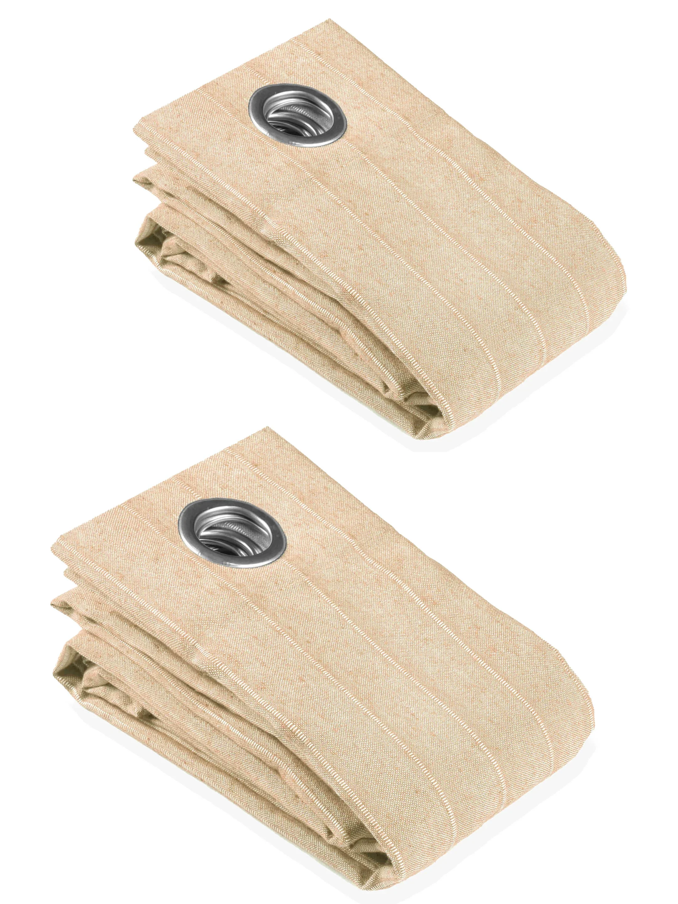 Chawla Handmade Cotton Curtains | Stripes Pattern - Image 17