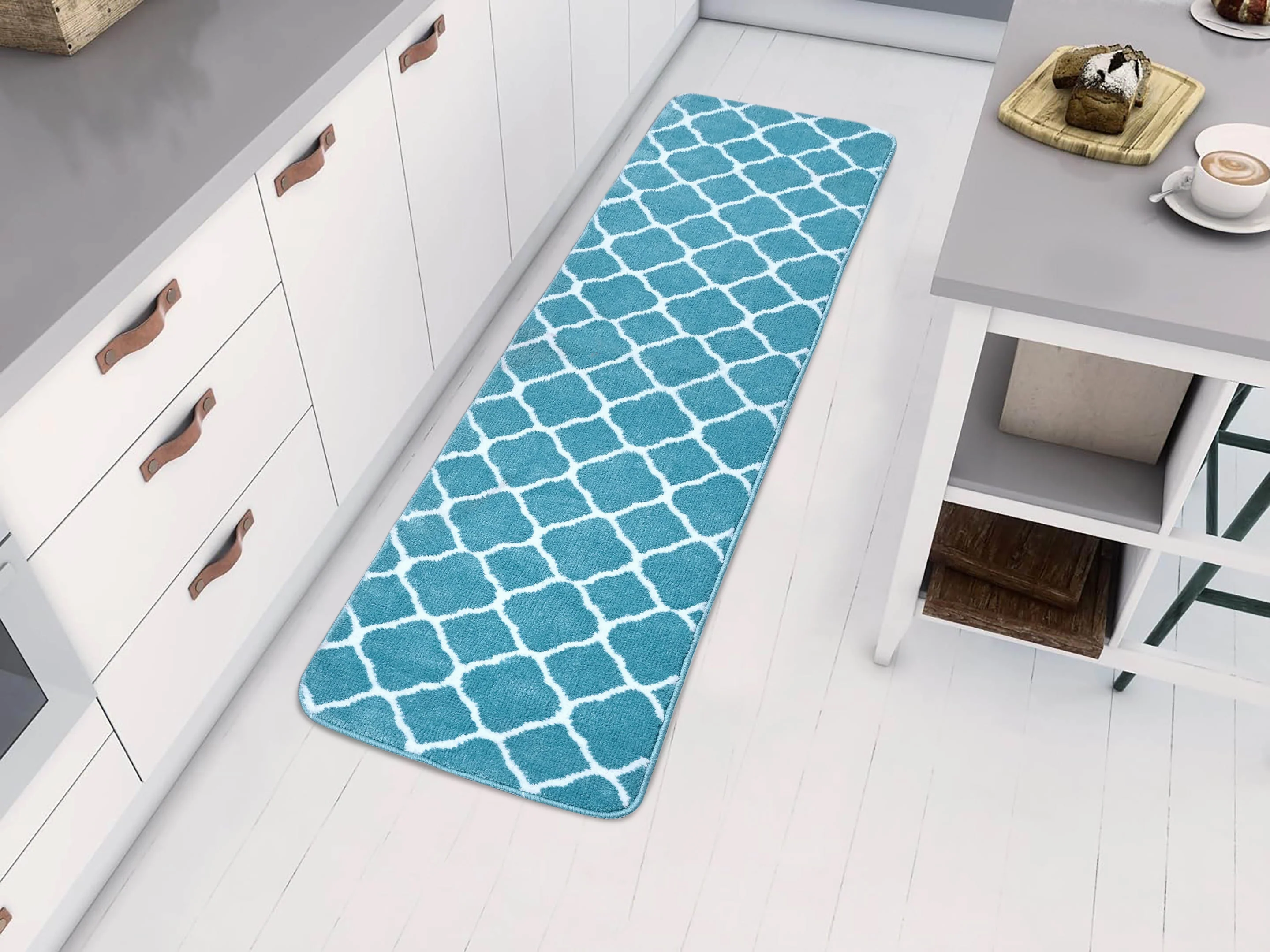 Tangier Anti-Slip Bedside & Kitchen Runner - Image 17