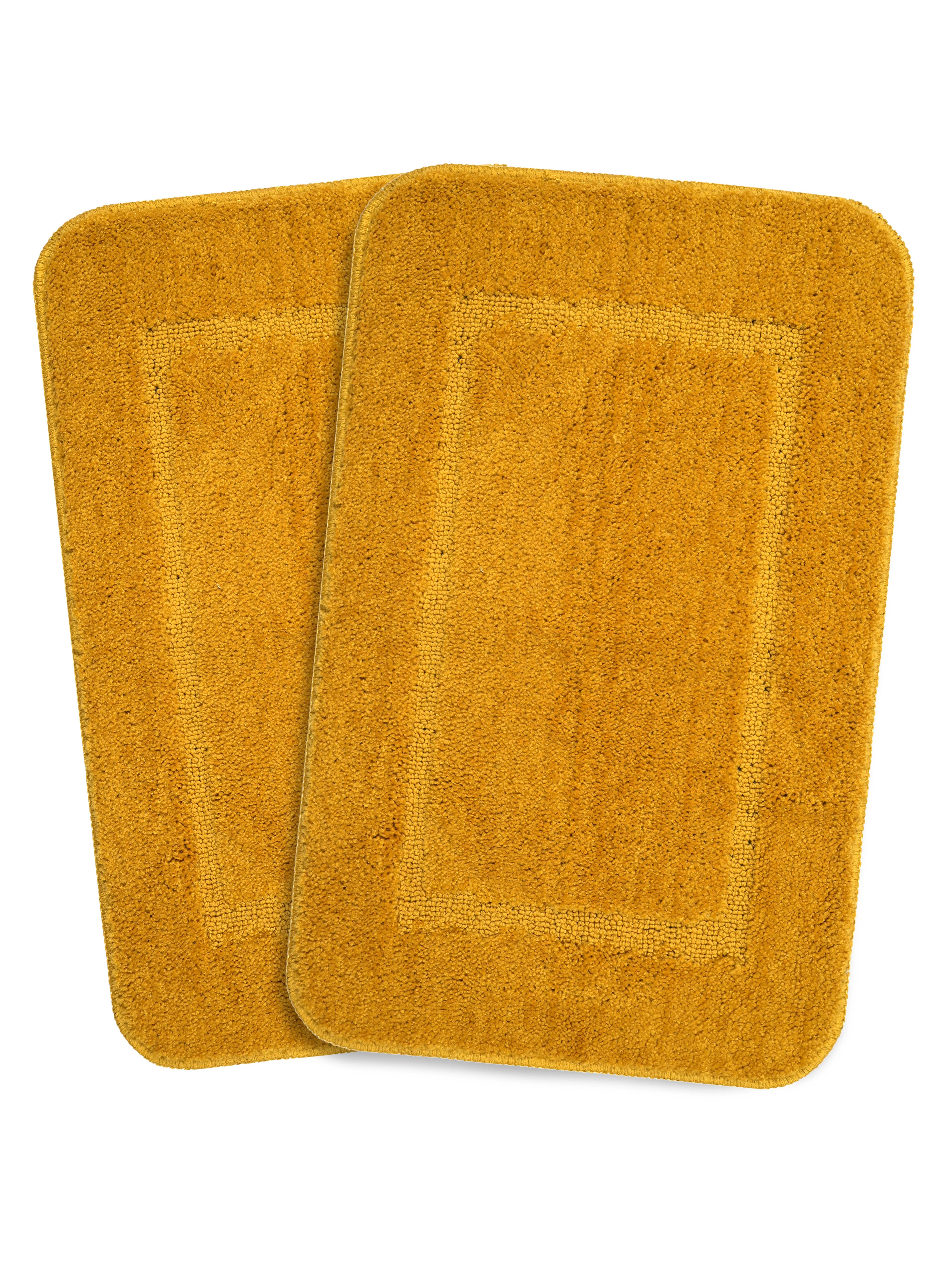 Soft Anti-Slip Bathmat with Good Morning Print | Water Absorbent, Washable & Quick Dry Mat - Image 27