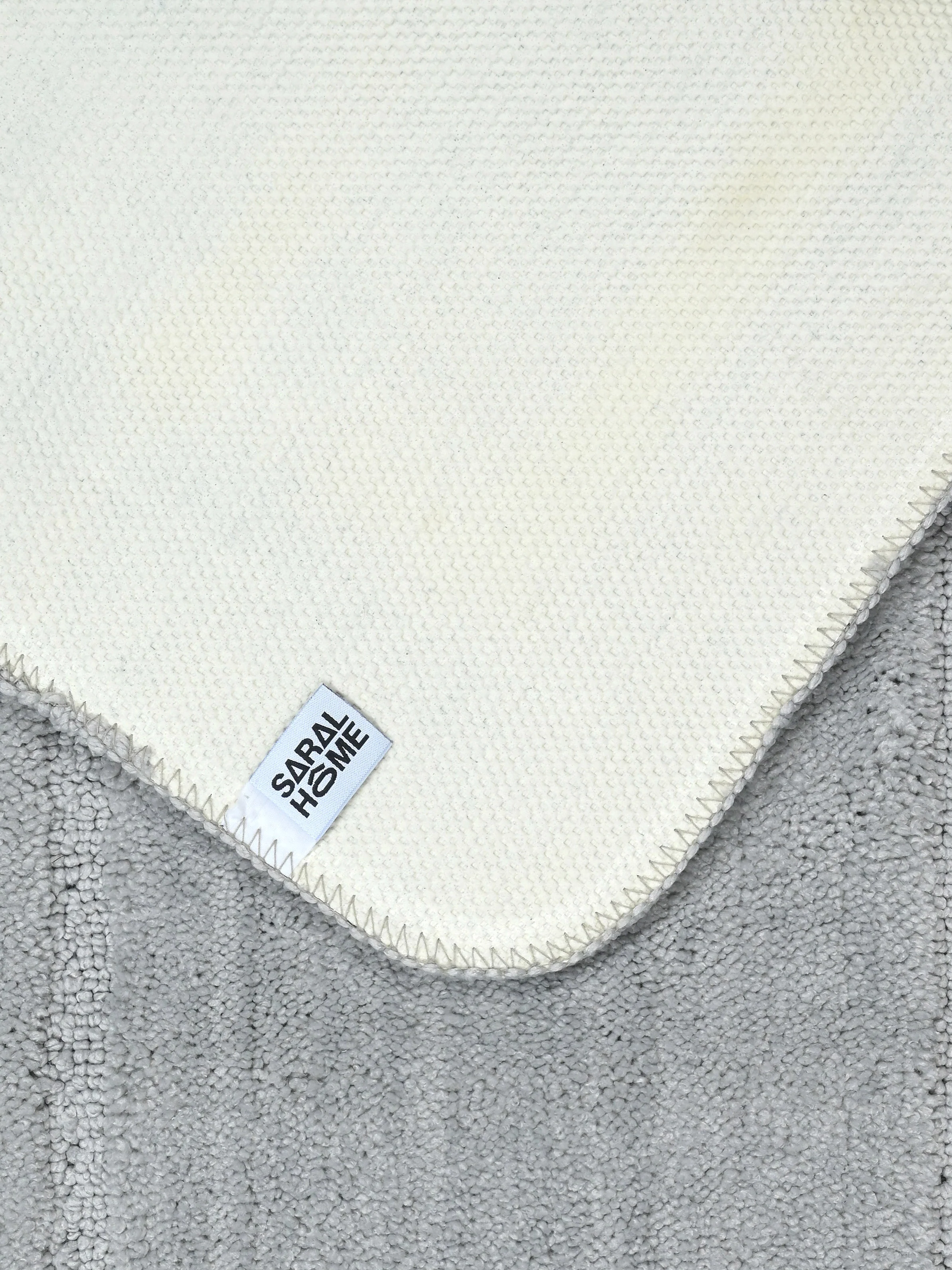 Soft Anti-Slip Bathmat with Good Morning Print | Water Absorbent, Washable & Quick Dry Mat - Image 6
