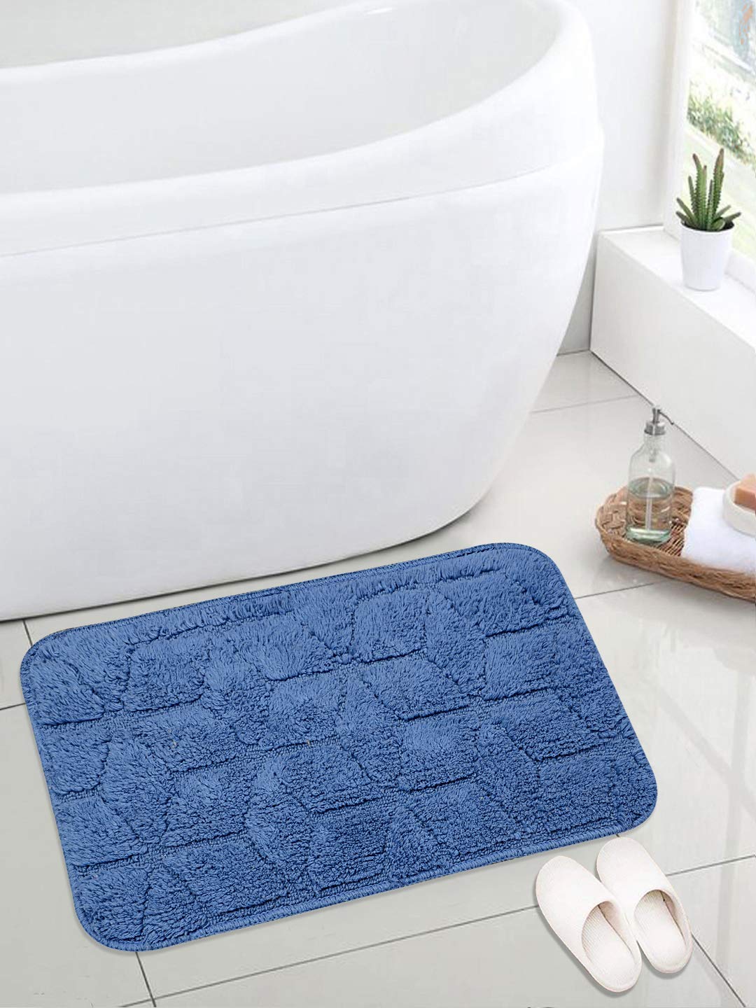 BARFI Soft Anti-Slip Bath Set | Elegant Geometric Pattern & Premium Grip - Image 72