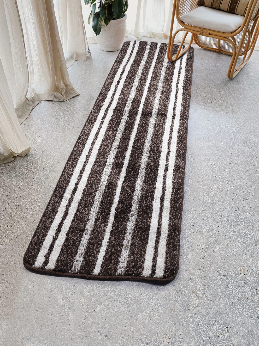 STRIPE Soft Anti-Slip Bathmat | Classic Pattern with Strong Grip Base - Image 25