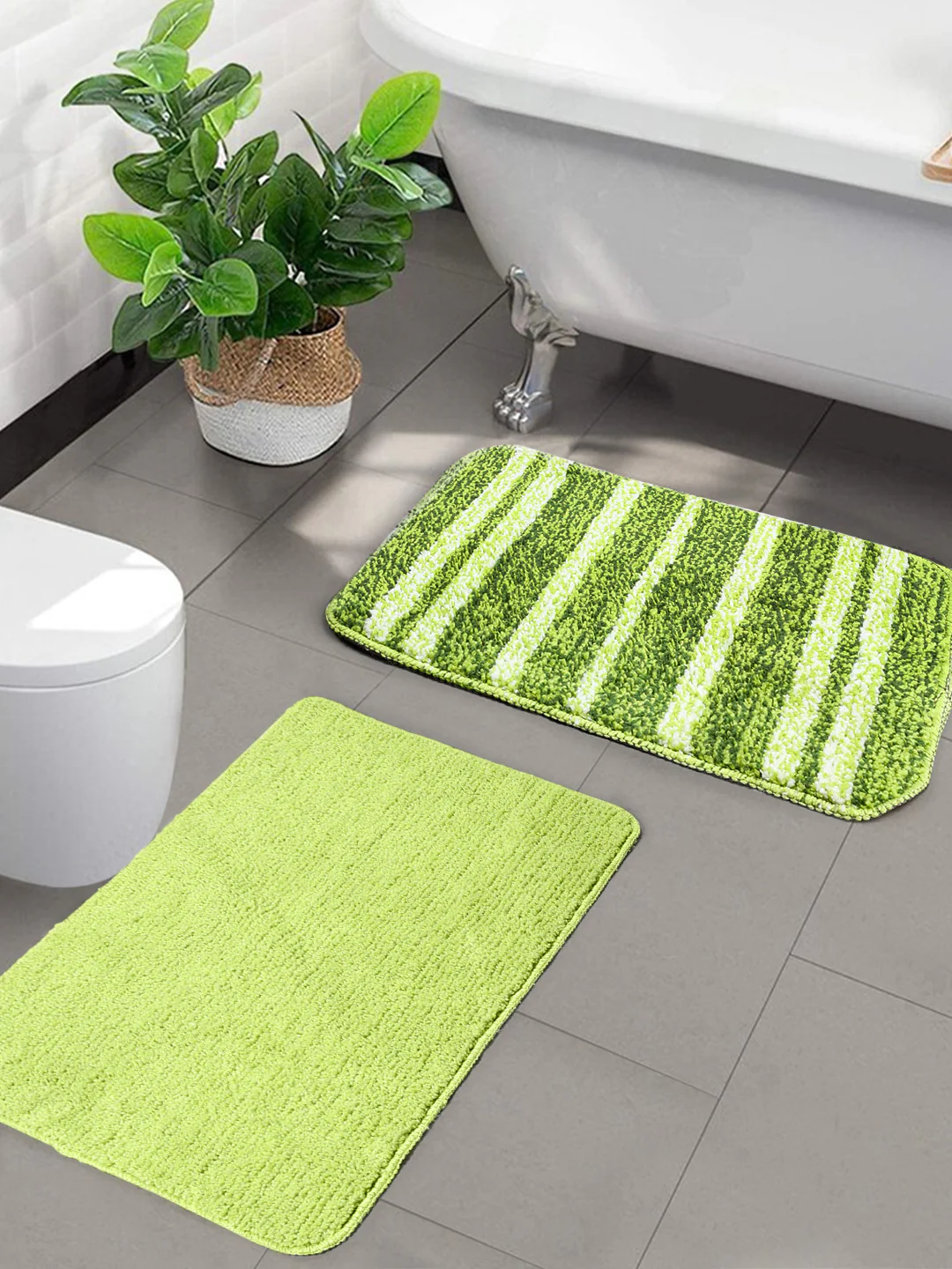 STRIPE Soft Anti-Slip Bathmat | Classic Pattern with Strong Grip Base - Image 32