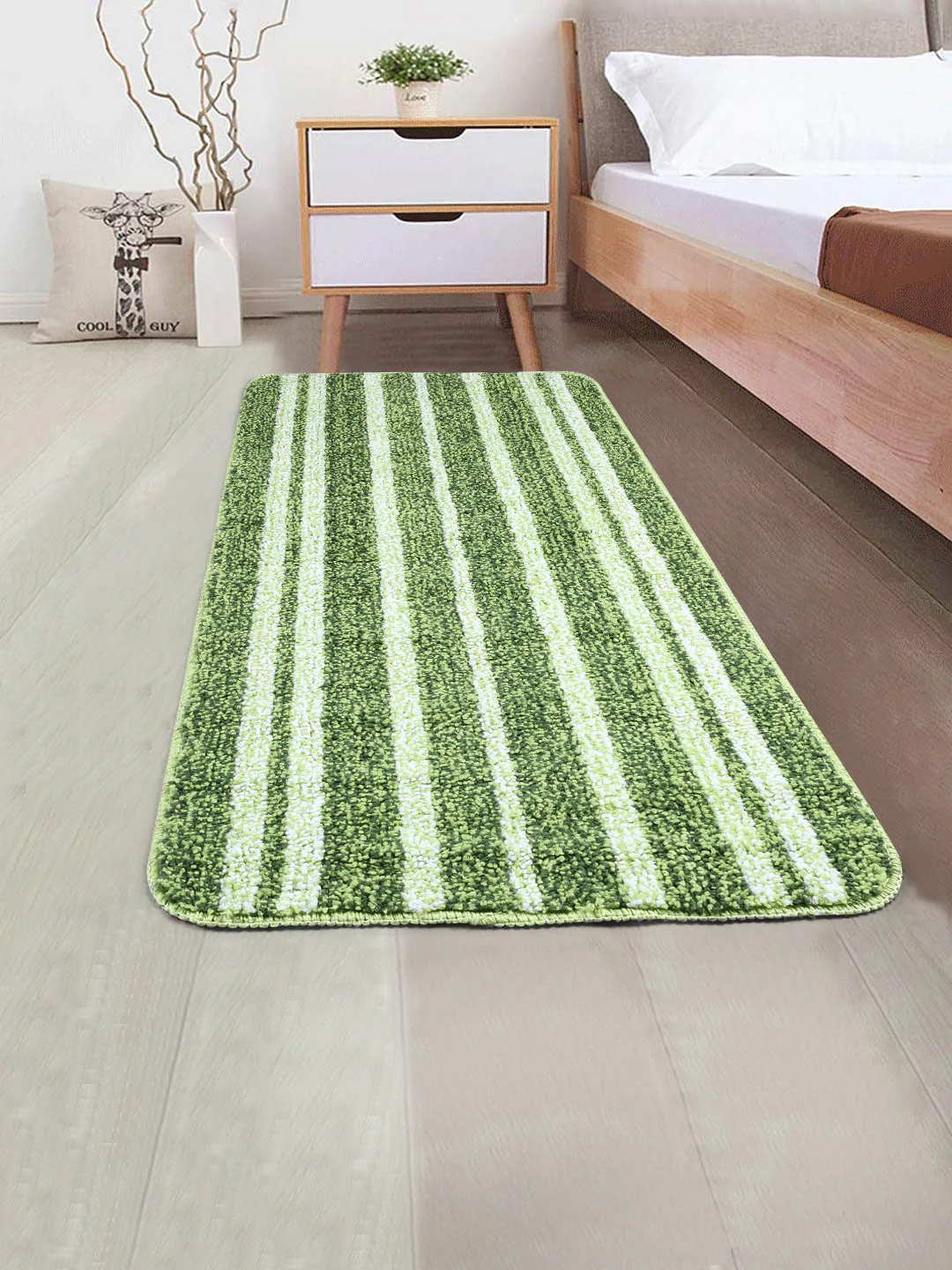 STRIPE Soft Anti-Slip Bathmat | Classic Pattern with Strong Grip Base - Image 42
