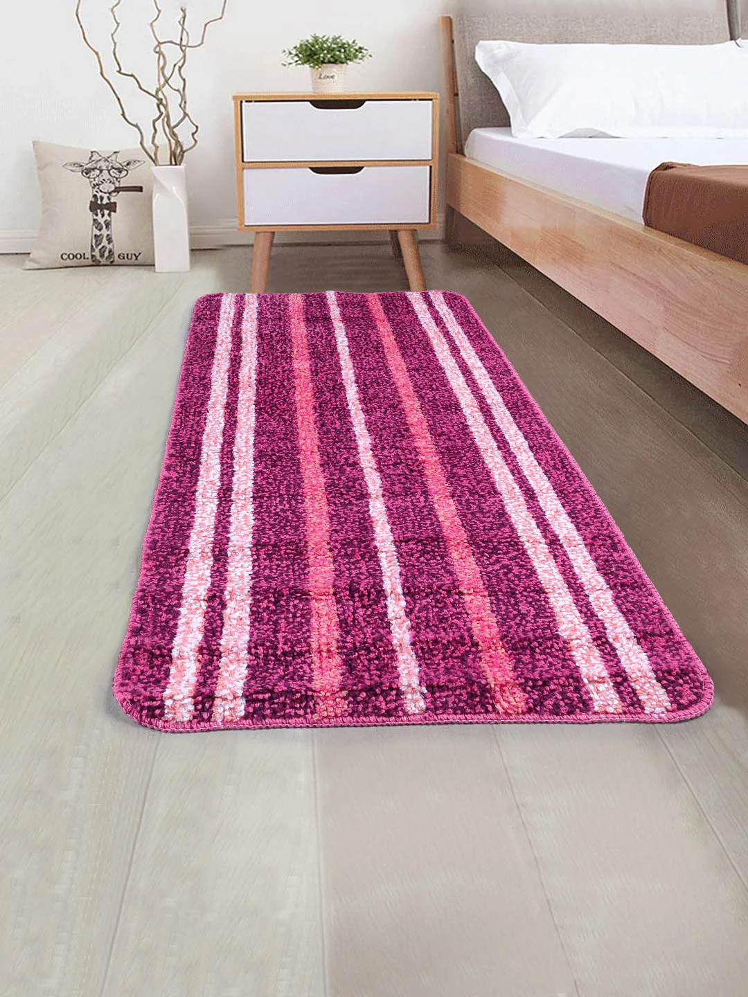 STRIPE Soft Anti-Slip Bathmat | Classic Pattern with Strong Grip Base - Image 58