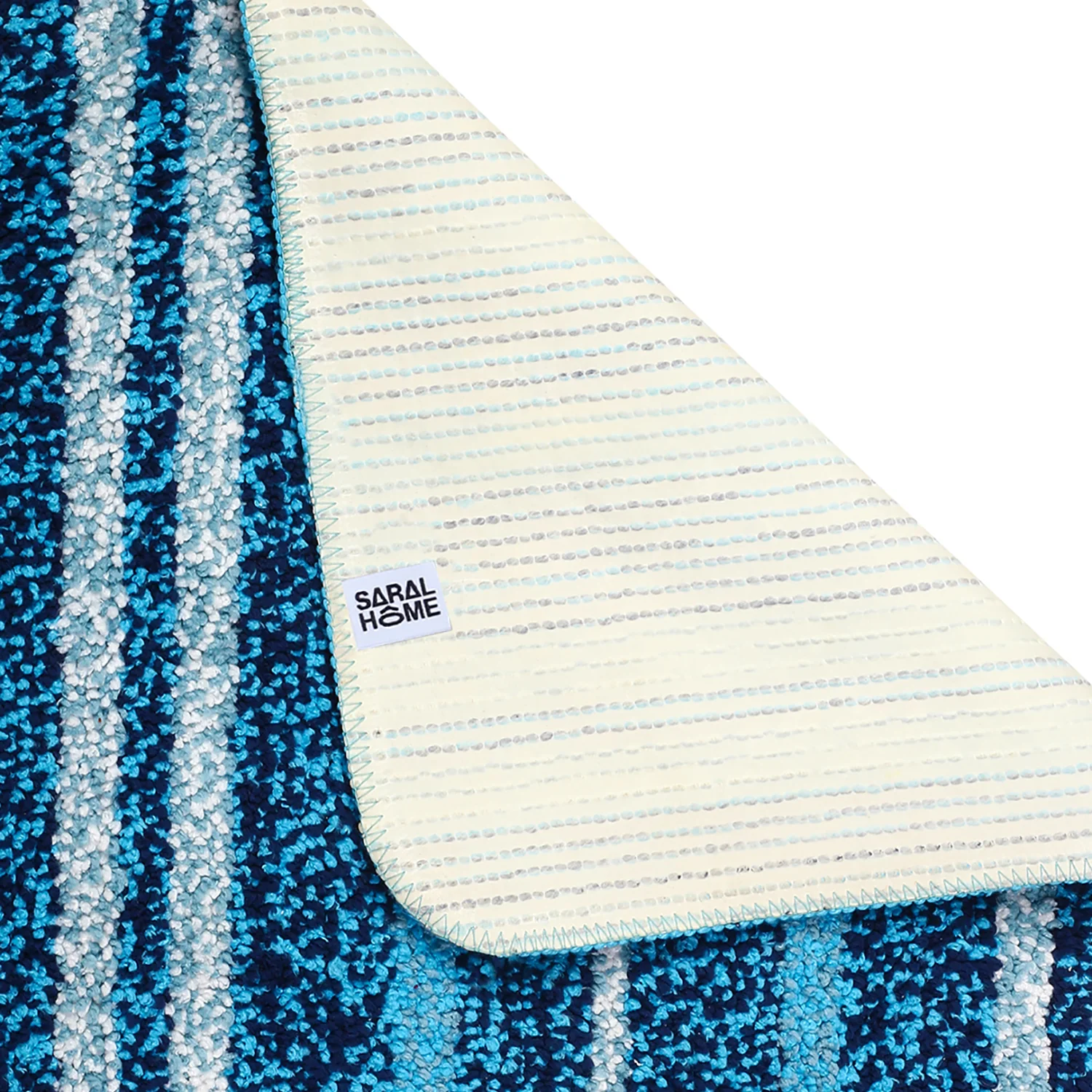 STRIPE Soft Anti-Slip Bathmat | Classic Pattern with Strong Grip Base - Image 9