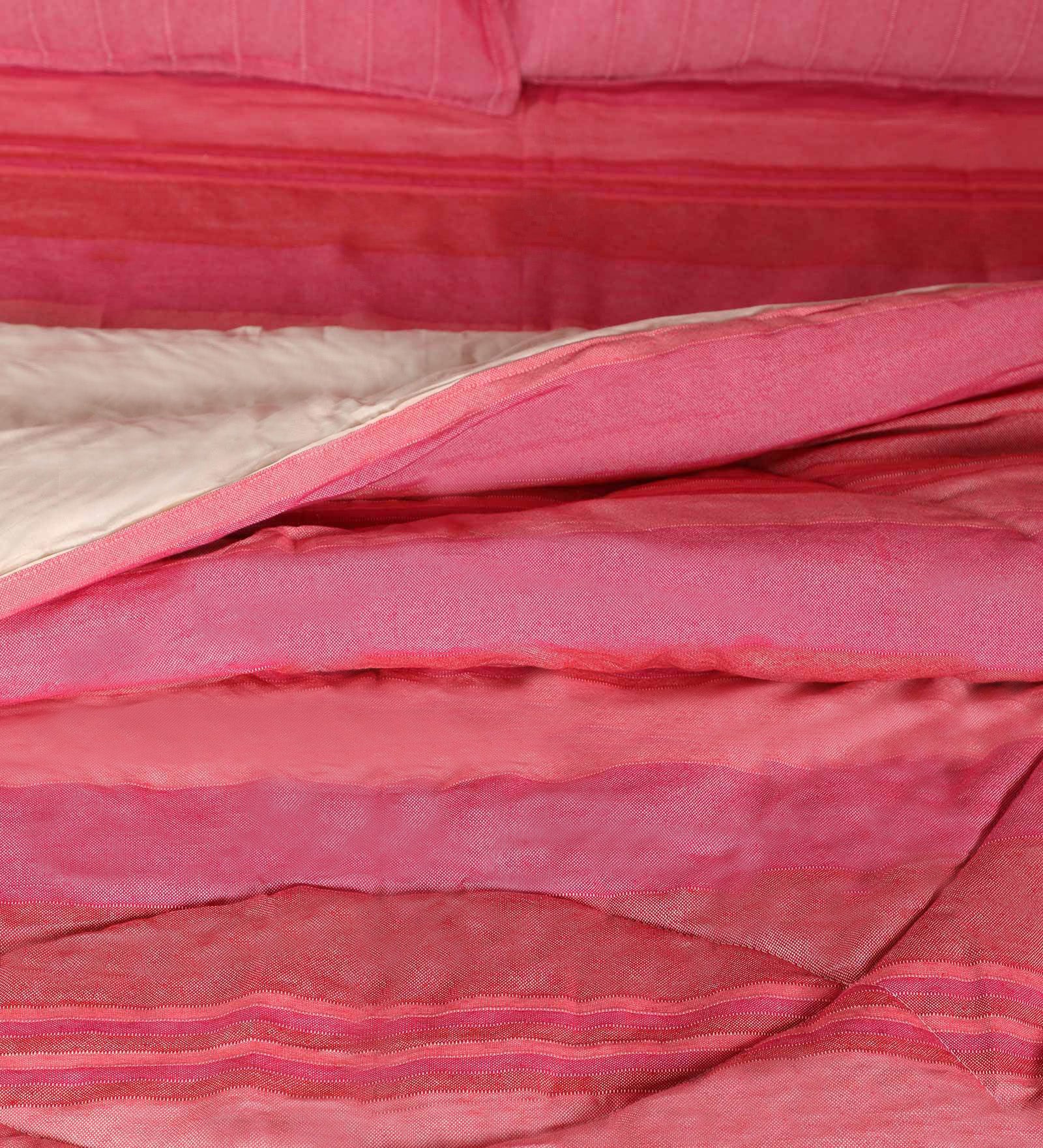 Saral Home 6 Pc Cotton Bedding Combo – Bedsheet, Pillow Covers, Quilt & Curtains - Image 5