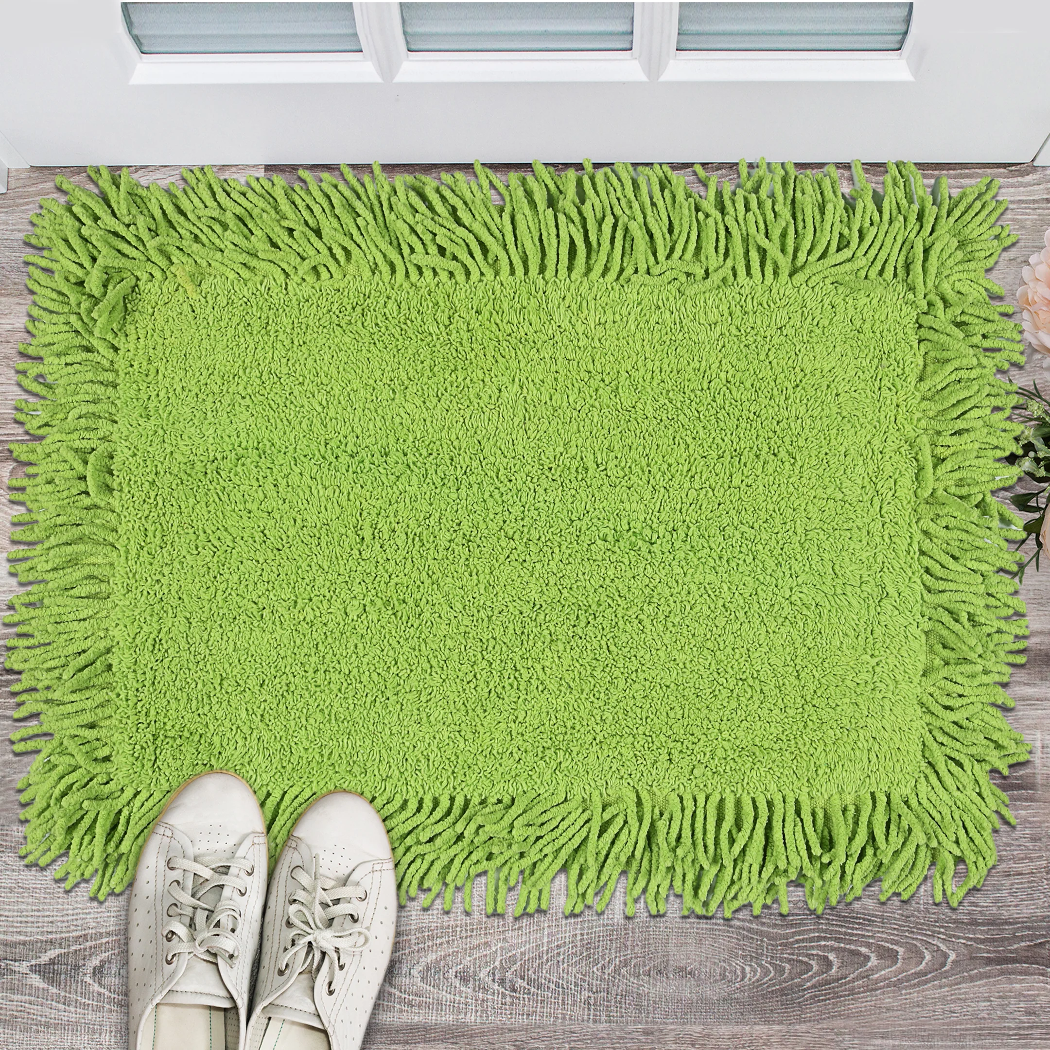Combo Cotton Bathroom Mat Set – 2 pcs 40x60 cm | Quick Dry & Machine Washable - Image 12