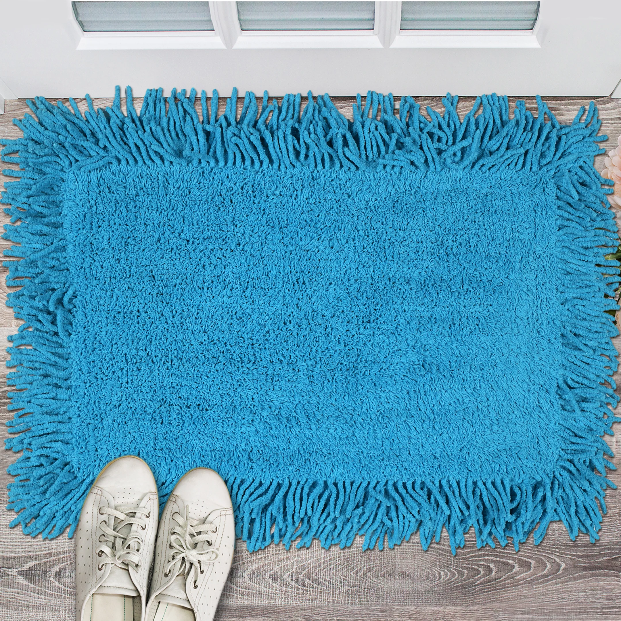 Combo Cotton Bathroom Mat Set – 2 pcs 40x60 cm | Quick Dry & Machine Washable - Image 22