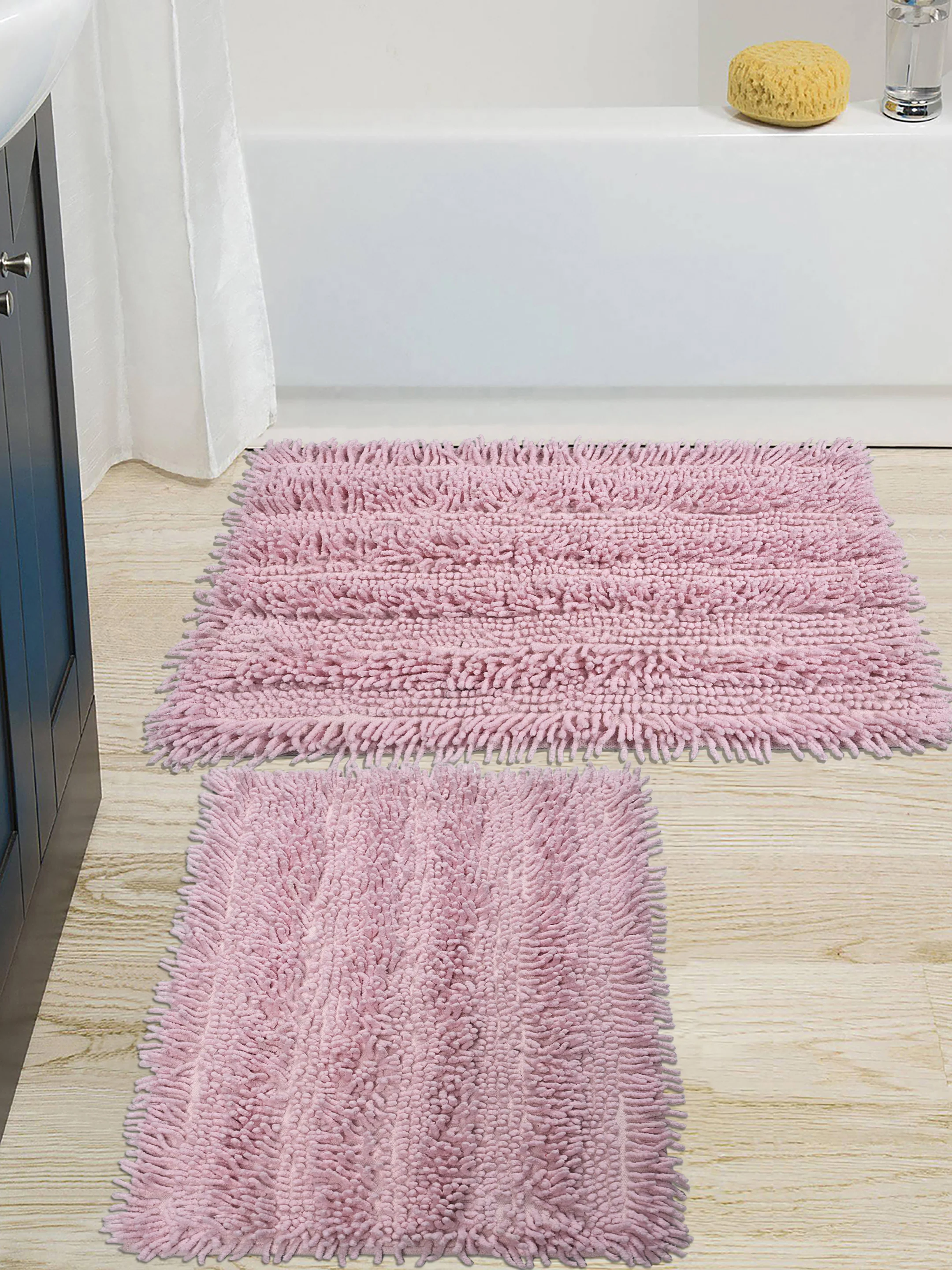 Cotton Multiuse Soft Bathmat | Versatile Home Use (50x120 cm, )