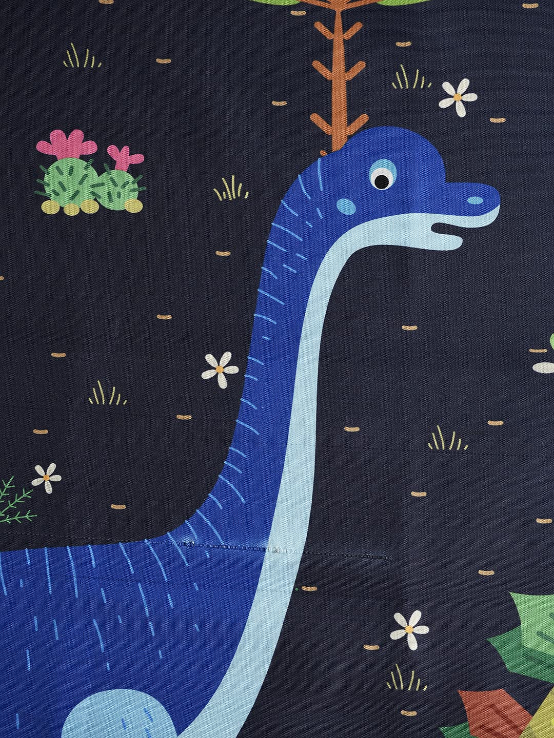 Saral Home Dinosaur Microfiber Picnic Mat – 125x150 cm | Soft Foldable & Easy to Carry - Image 3