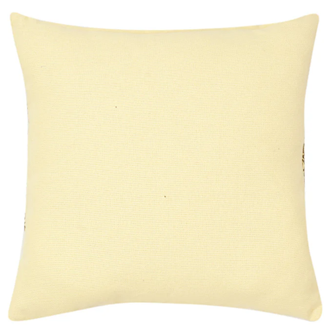 Ethnic Embroidered Sofa Cushion Cover | Handcrafted Traditional Accent - Image 4