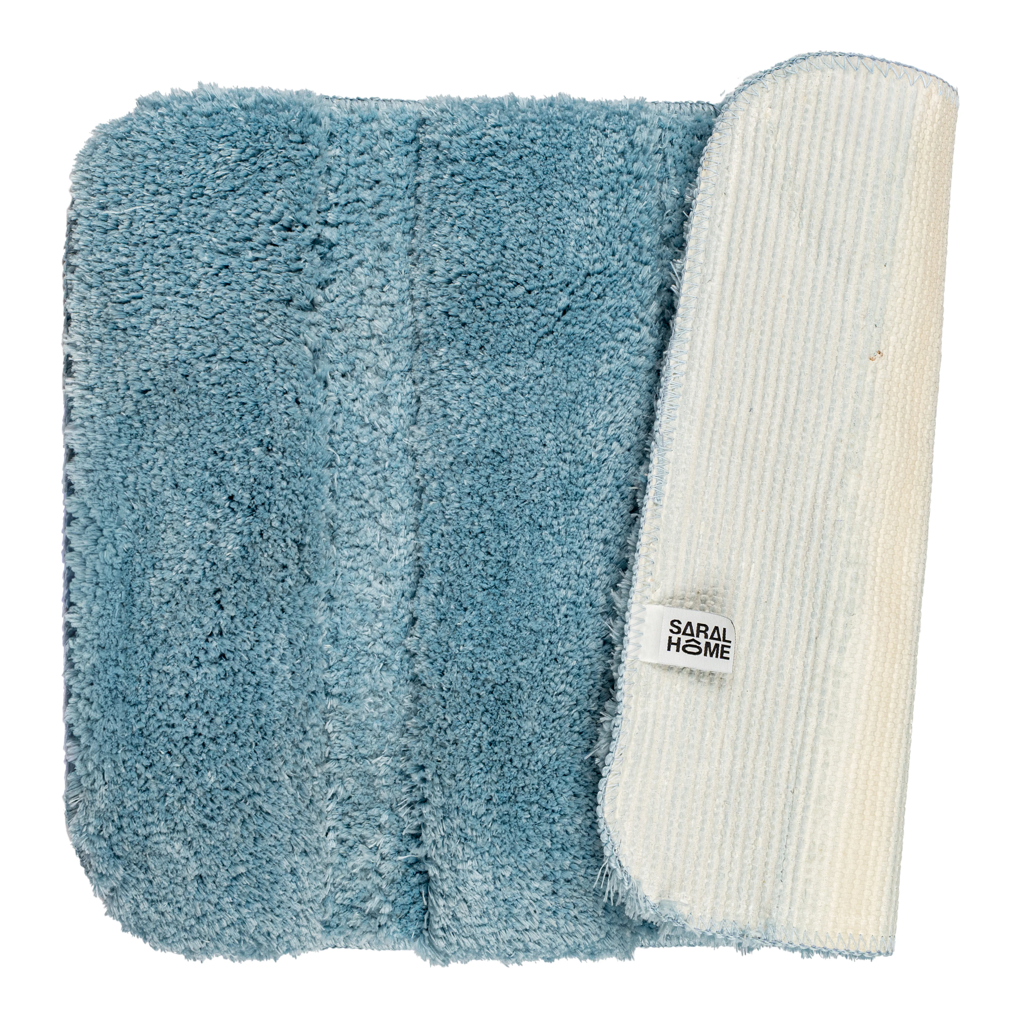 GIA Stripe Soft Microfiber Non Slip Thick Fluffy Soft Bath Mats |Water Absorbing Mat | Washable Quick Drying Foot mat | Home, Bathroom, Bedroom, Kitchen | Floor Mat - Image 24