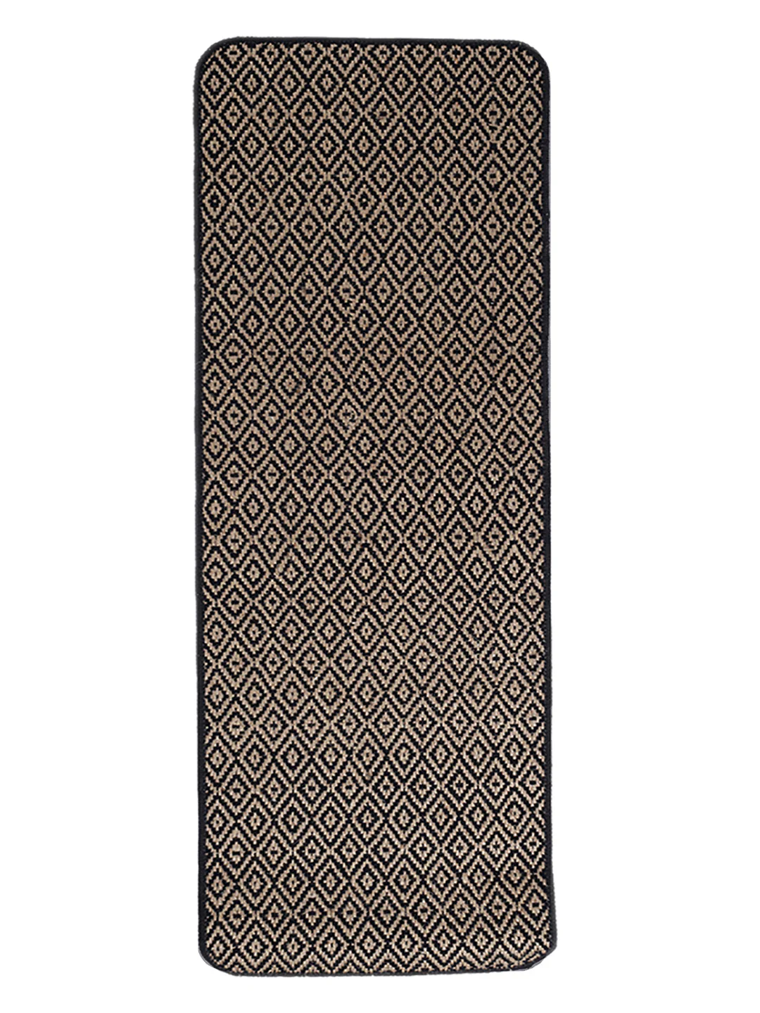 Mini Diamond Jute Cotton Runner | Eco-Friendly Weave & Durable Grip Base - Image 2